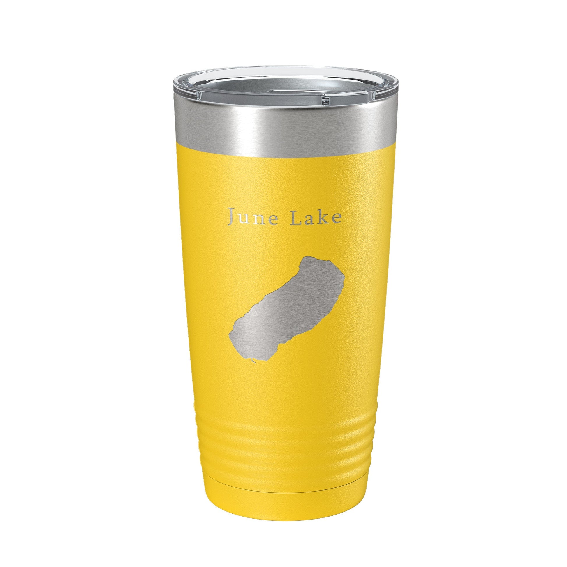 June Lake Map Tumbler Travel Mug Insulated Laser Engraved Coffee Cup California 20 oz-4