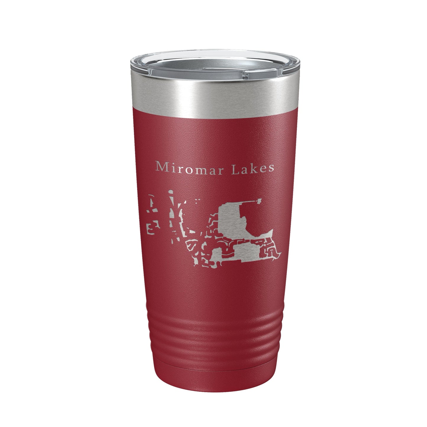 Miromar Lakes Lake Como Map Tumbler Travel Mug Insulated Laser Engraved Coffee Cup Florida 20 oz-18