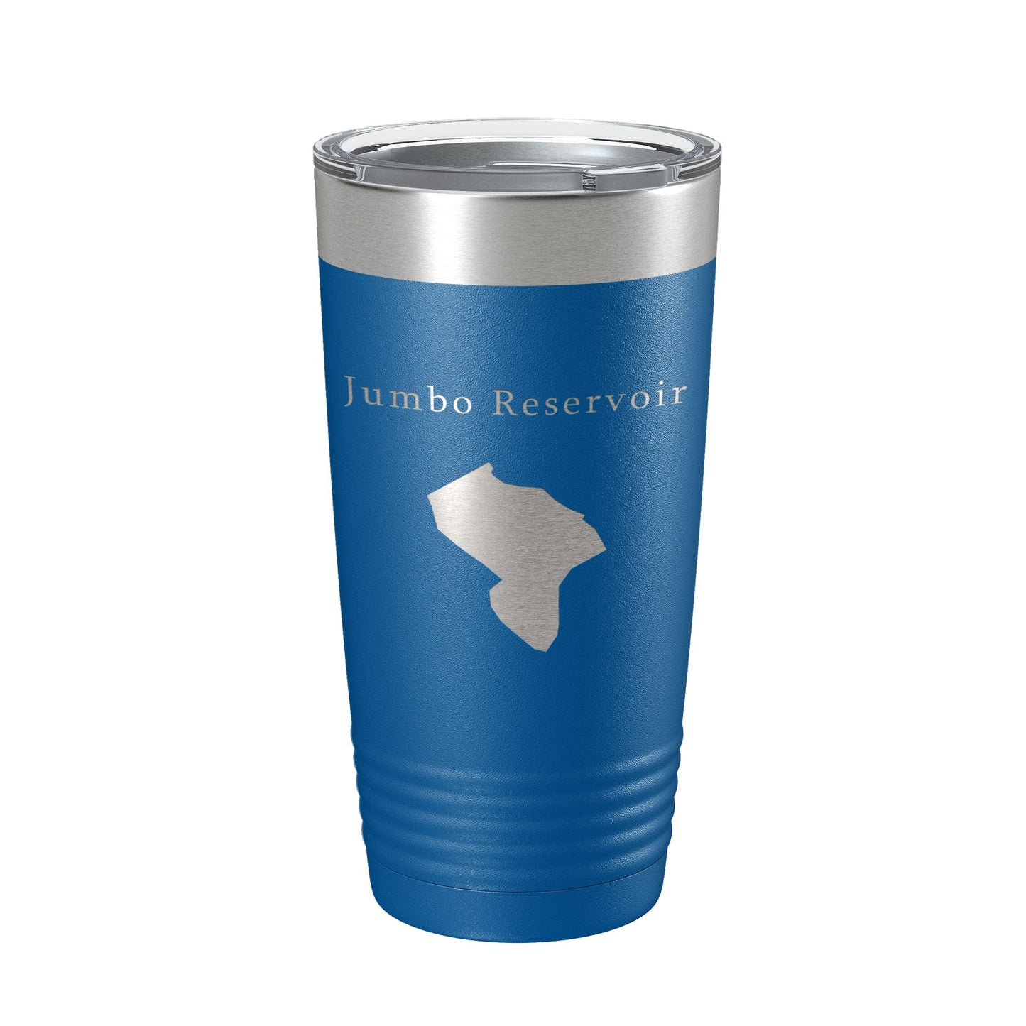 Jumbo Reservoir Tumbler Lake Map Travel Mug Insulated Laser Engraved Coffee Cup Colorado 20 oz-6
