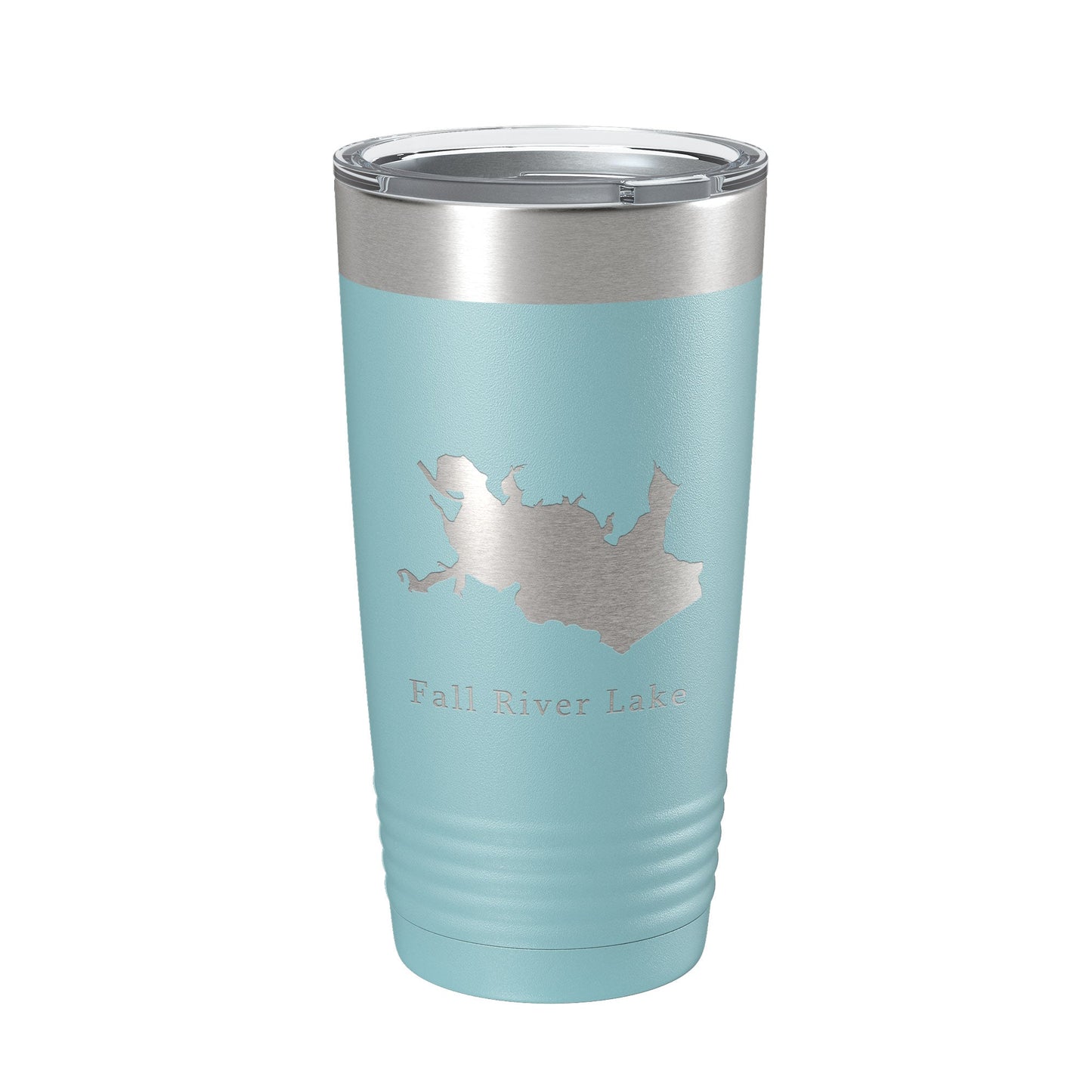 Fall River Lake Map Tumbler Travel Mug Insulated Laser Engraved Coffee Cup Kansas 20 oz-13
