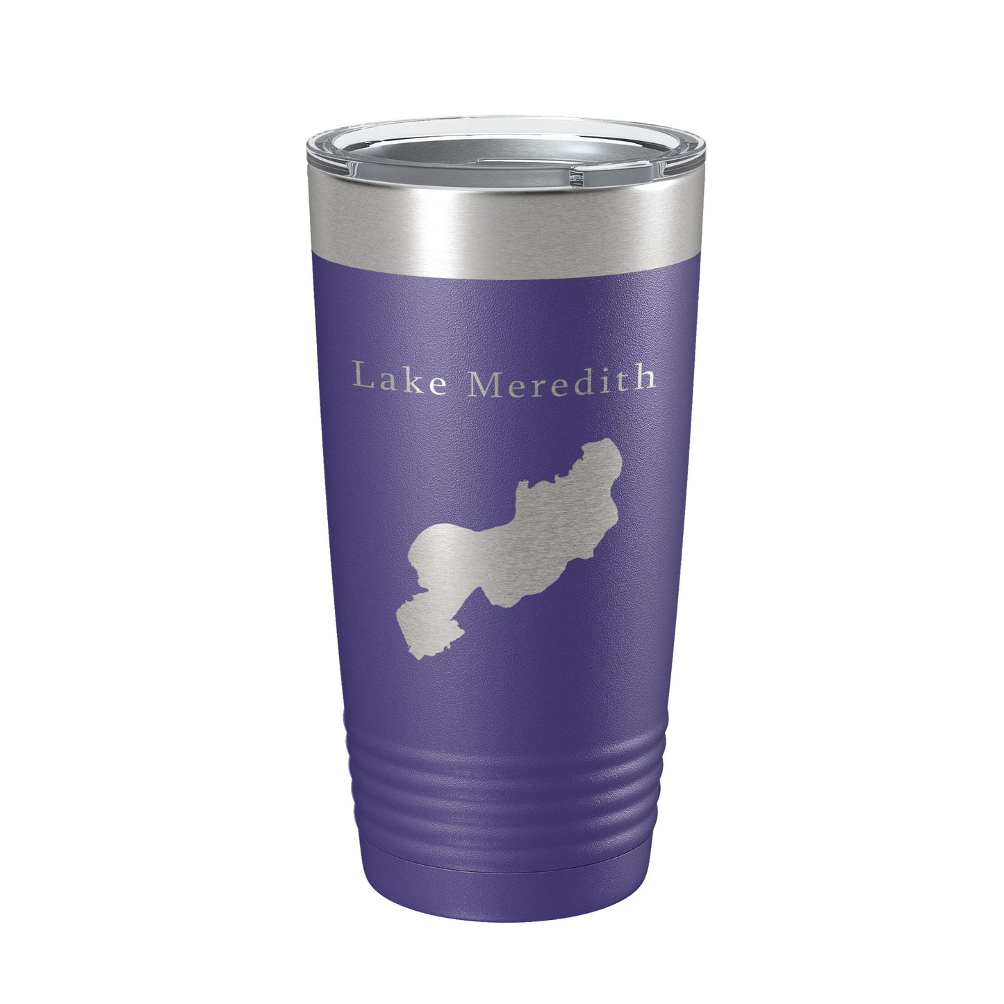 Lake Meredith Map Tumbler Travel Mug Insulated Laser Engraved Coffee Cup Colorado 20 oz-15