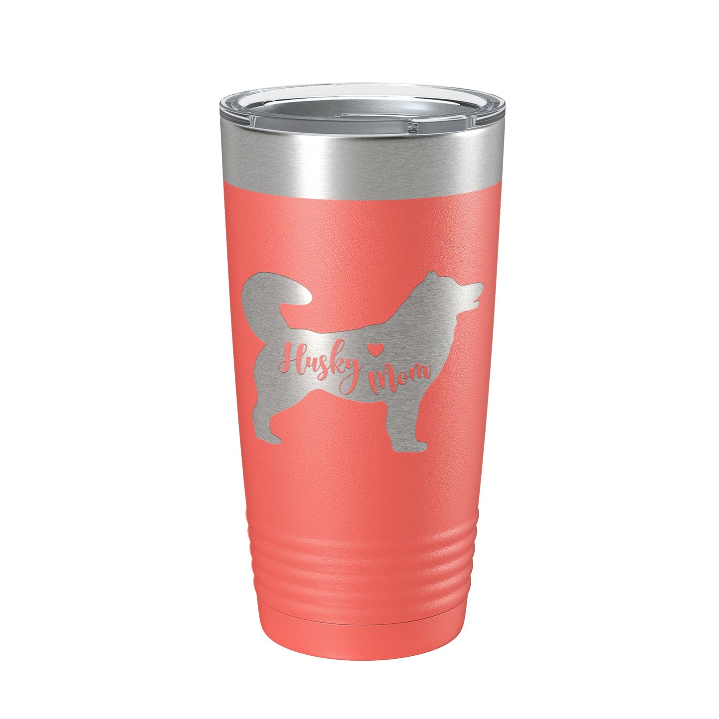 Husky Mom Tumbler Dog Travel Mug Gift Insulated Laser Engraved Coffee Cup 20 oz-20