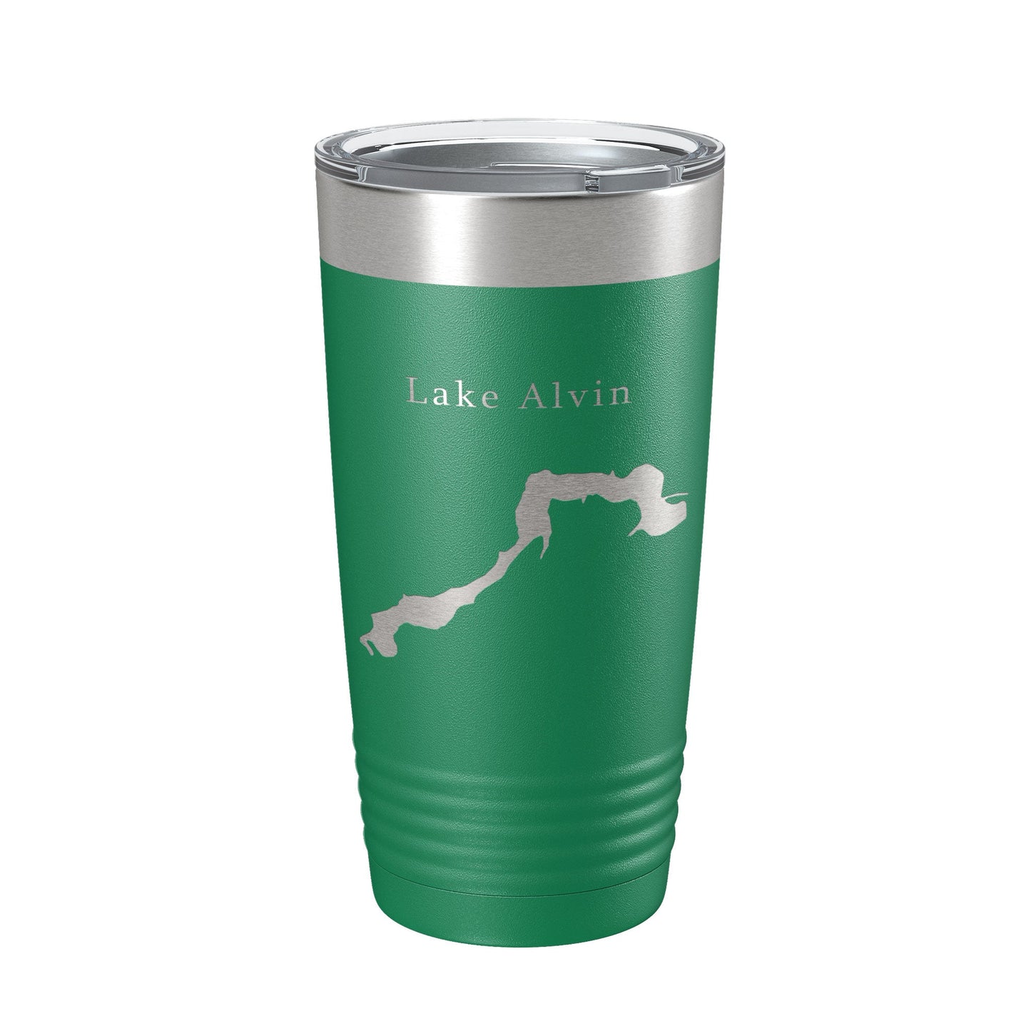 Lake Alvin Map Tumbler Travel Mug Insulated Laser Engraved Coffee Cup South Dakota 20 oz-9