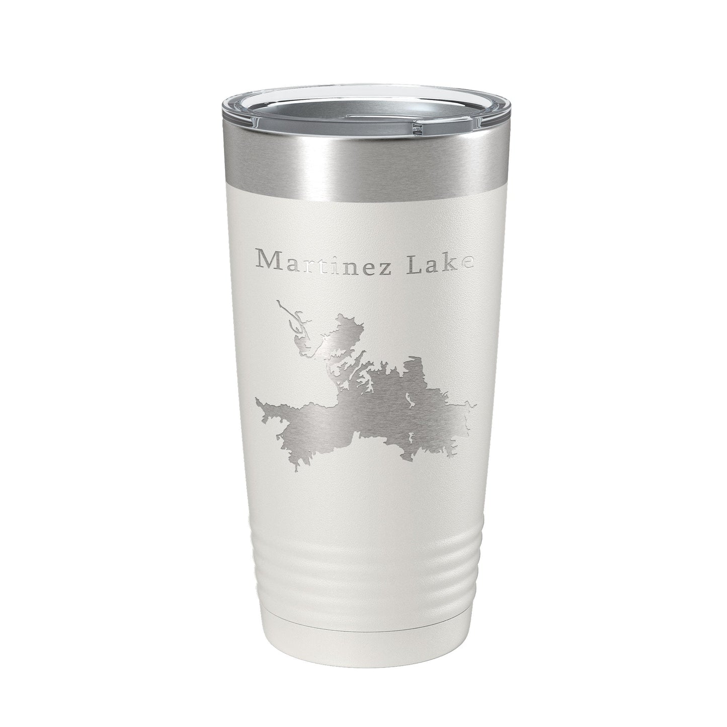 Martinez Lake Map Tumbler Travel Mug Insulated Laser Engraved Coffee Cup Arizona 20 oz-7