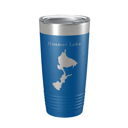 Hosmer Lake Map Tumbler Travel Mug Insulated Laser Engraved Coffee Cup Oregon 20 oz-6