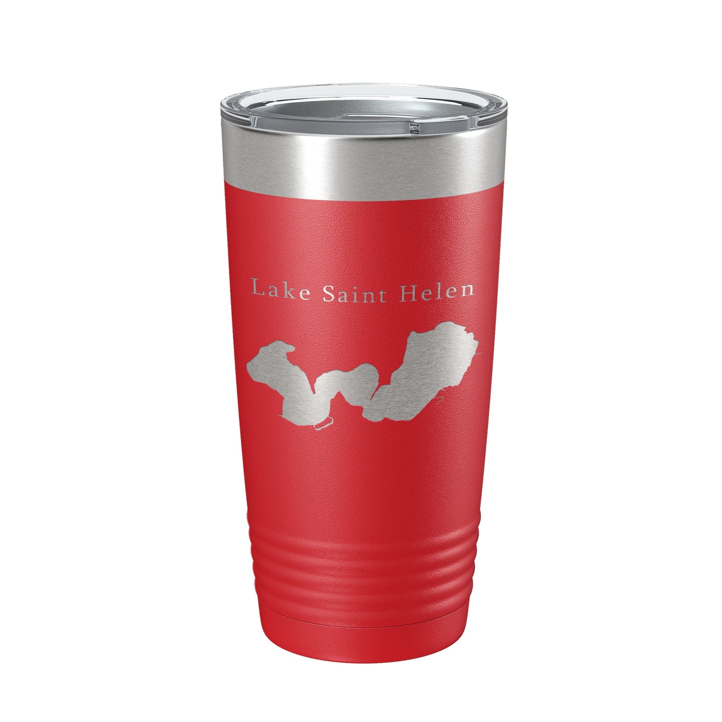 Lake Saint Helen Map Tumbler Travel Mug Insulated Laser Engraved Coffee Cup Michigan 20 oz-10