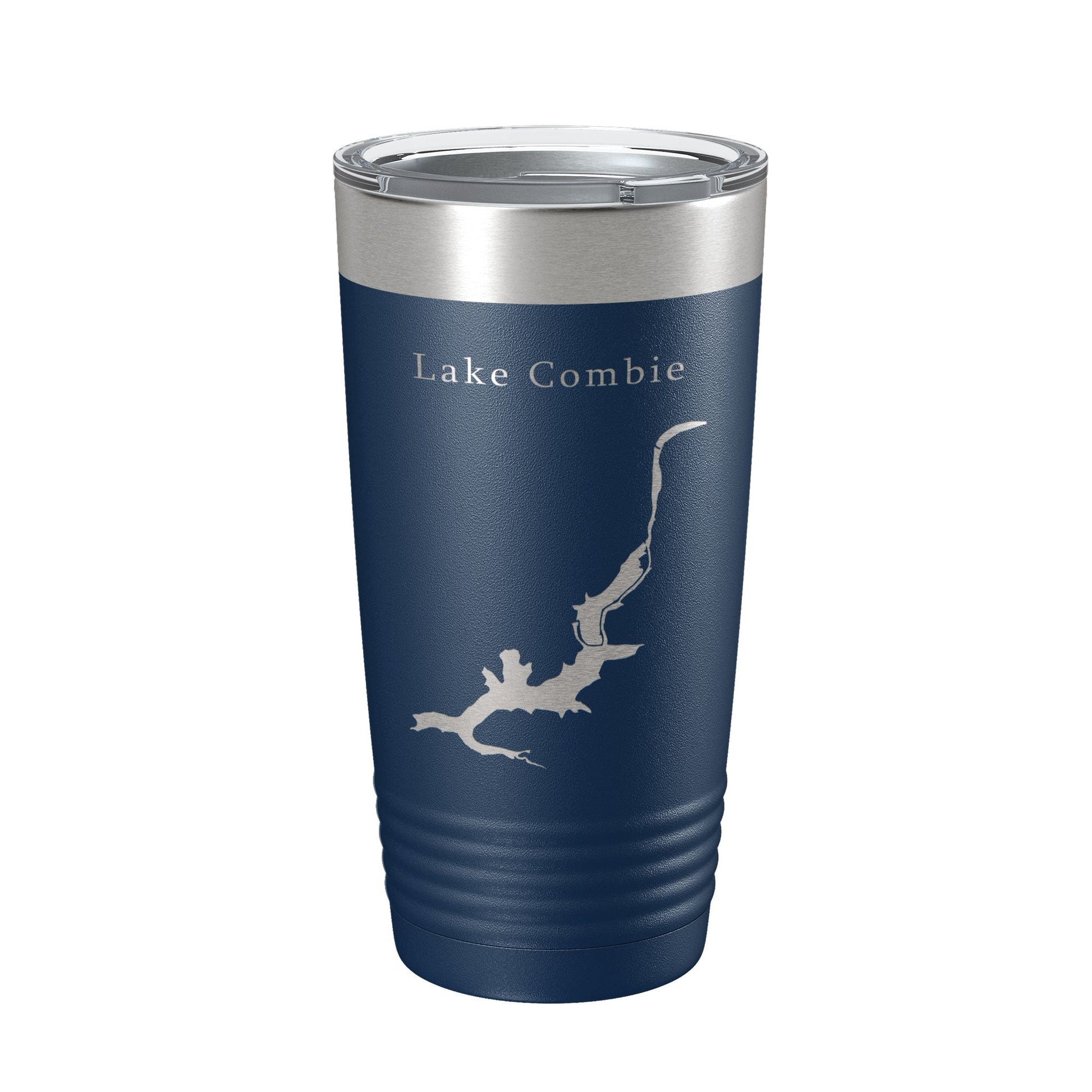 Lake Combie Map Tumbler Travel Mug Insulated Laser Engraved Coffee Cup California 20 oz-2