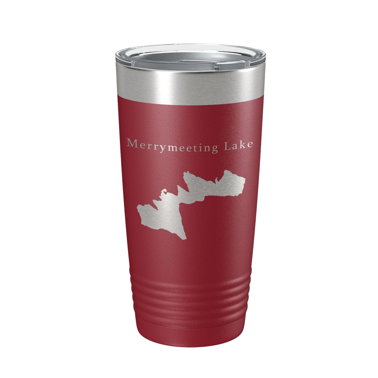 Merrymeeting Lake Map Tumbler Travel Mug Insulated Laser Engraved Coffee Cup New Hampshire 20 oz-18