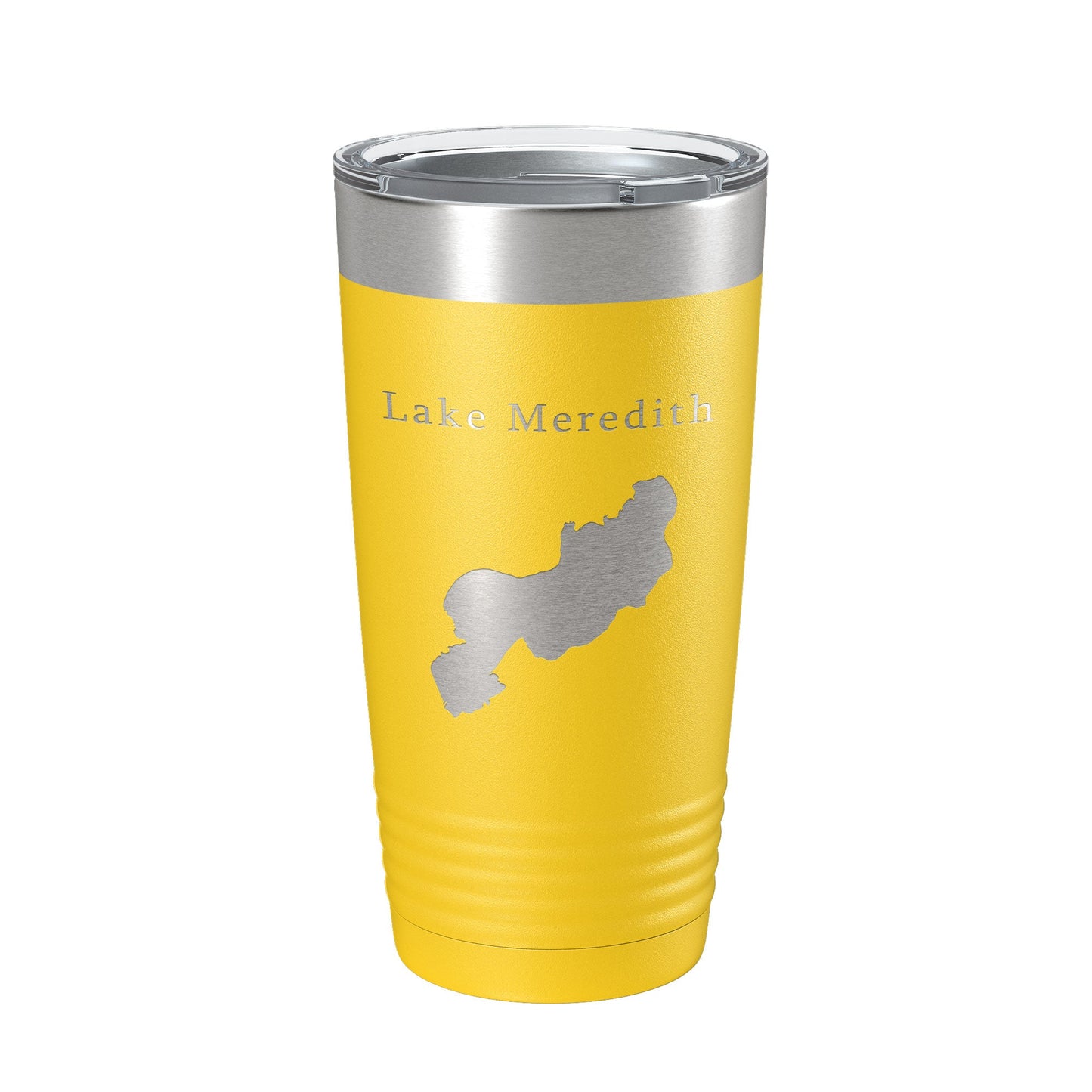 Lake Meredith Map Tumbler Travel Mug Insulated Laser Engraved Coffee Cup Colorado 20 oz-4