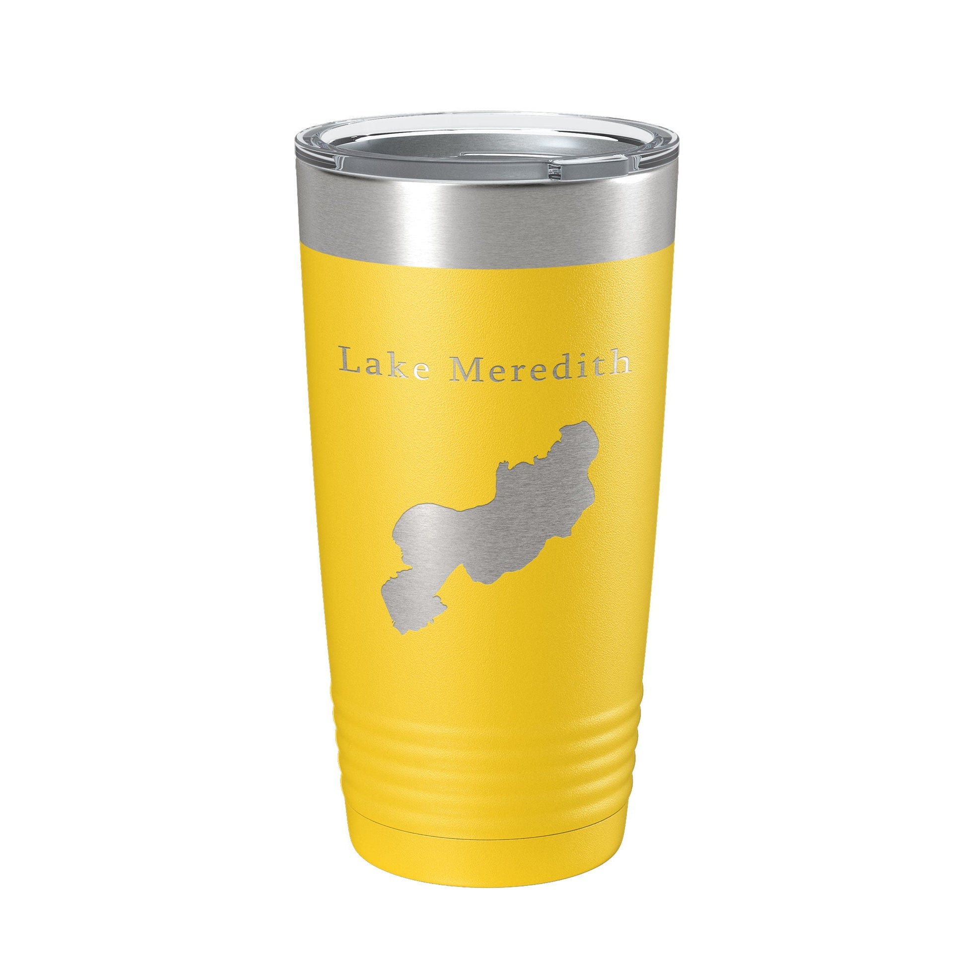Lake Meredith Map Tumbler Travel Mug Insulated Laser Engraved Coffee Cup Colorado 20 oz-4