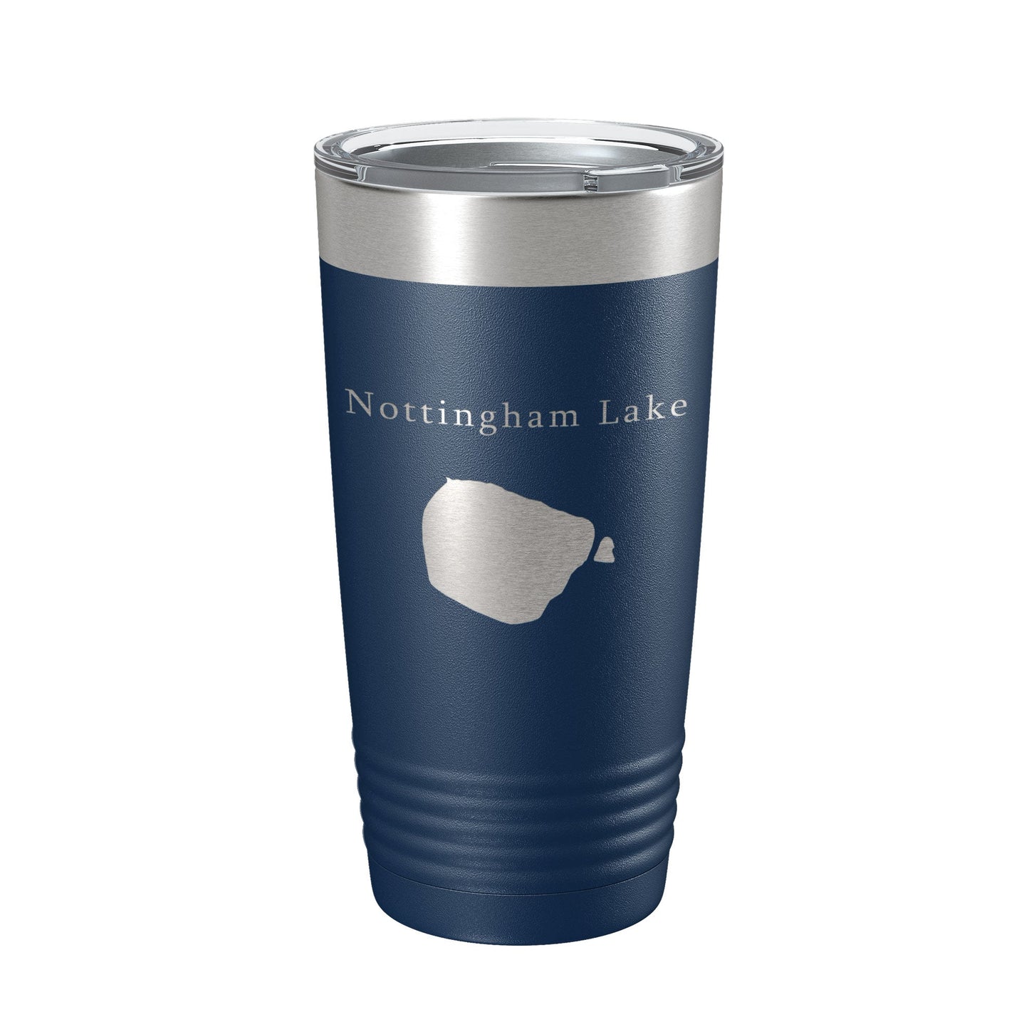Nottingham Lake Map Tumbler Travel Mug Insulated Laser Engraved Coffee Cup Colorado 20 oz-8