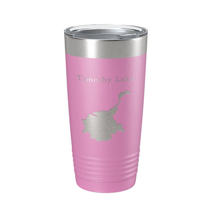 Timothy Lake Map Tumbler Travel Mug Insulated Laser Engraved Coffee Cup Oregon 20 oz-14