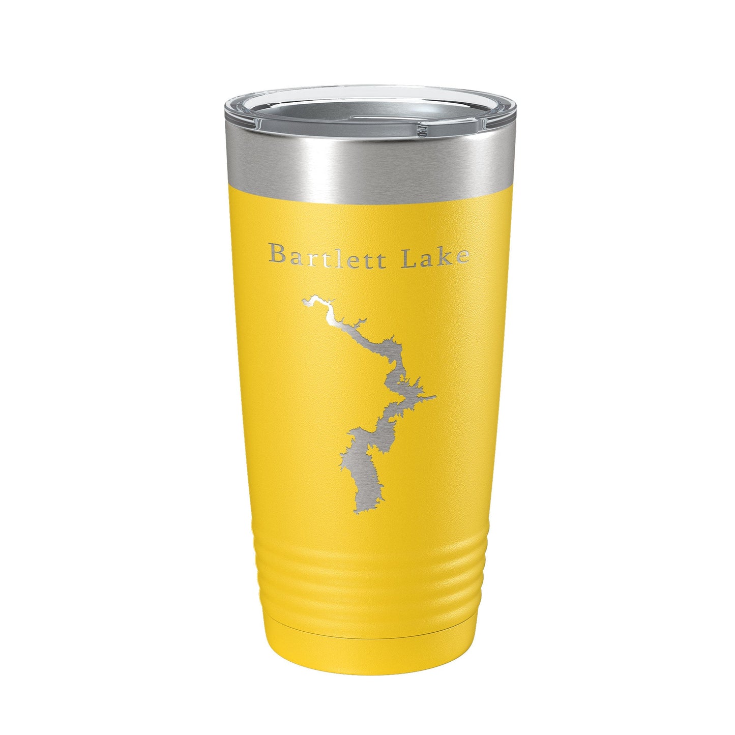 Bartlett Lake Map Tumbler Travel Mug Insulated Laser Engraved Coffee Cup Arizona 20 oz-19