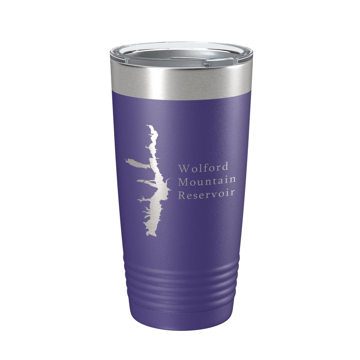 Wolford Mountain Reservoir Tumbler Lake Map Travel Mug Insulated Laser Engraved Coffee Cup Colorado 20 oz-15