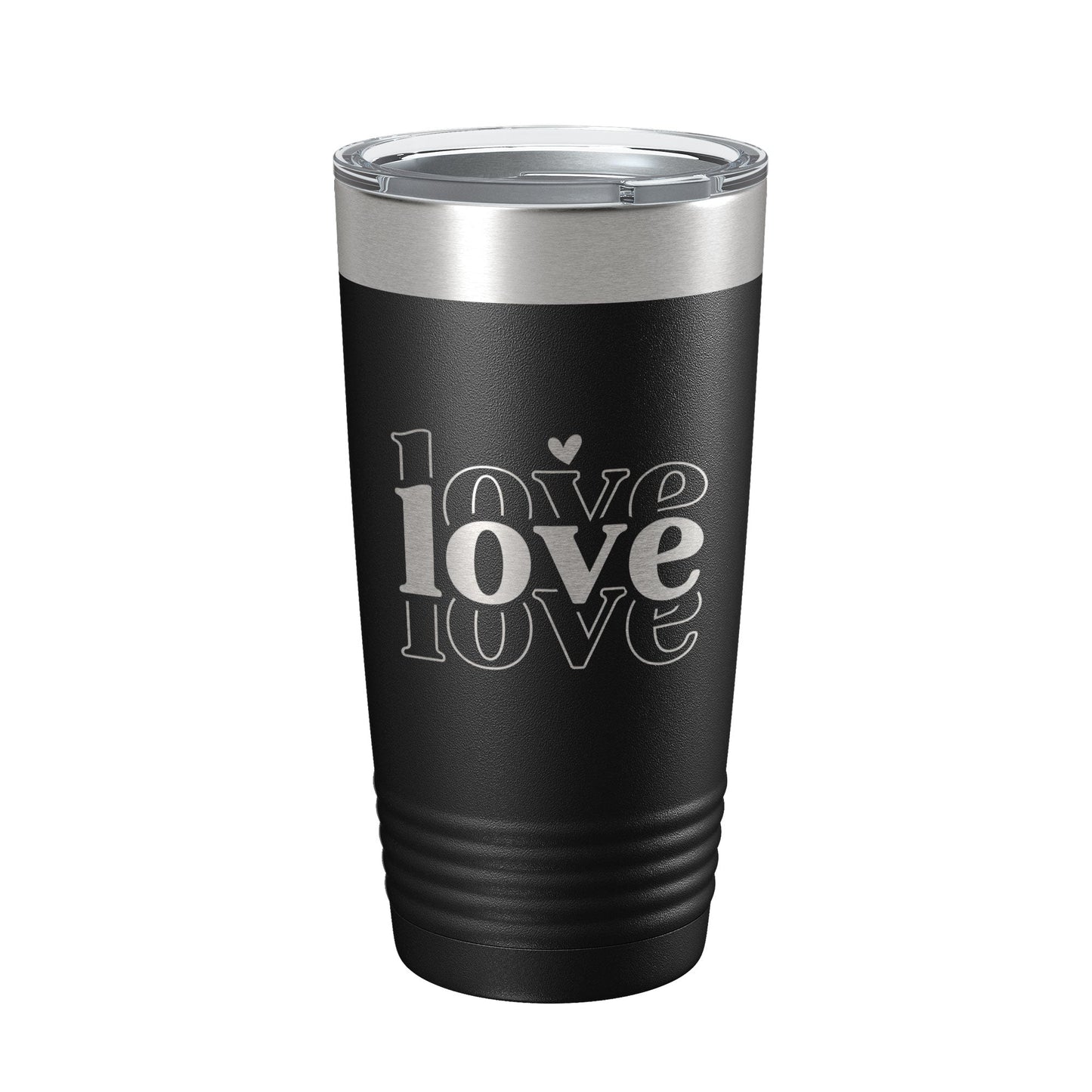 Love Love Love Tumbler Travel Mug Insulated Laser Engraved Coffee Cup 20 oz-5