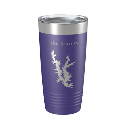 Lake Murray Map Tumbler Travel Mug Insulated Laser Engraved Coffee Cup Oklahoma 20 oz-15