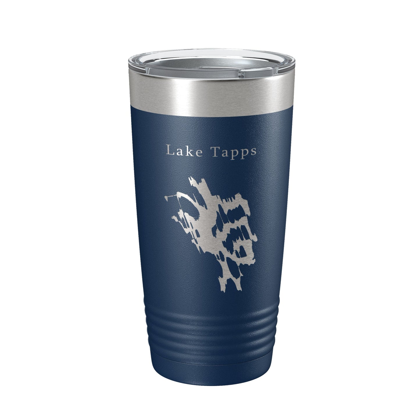 Lake Tapps Map Tumbler Travel Mug Insulated Laser Engraved Coffee Cup Washington 20 oz-8