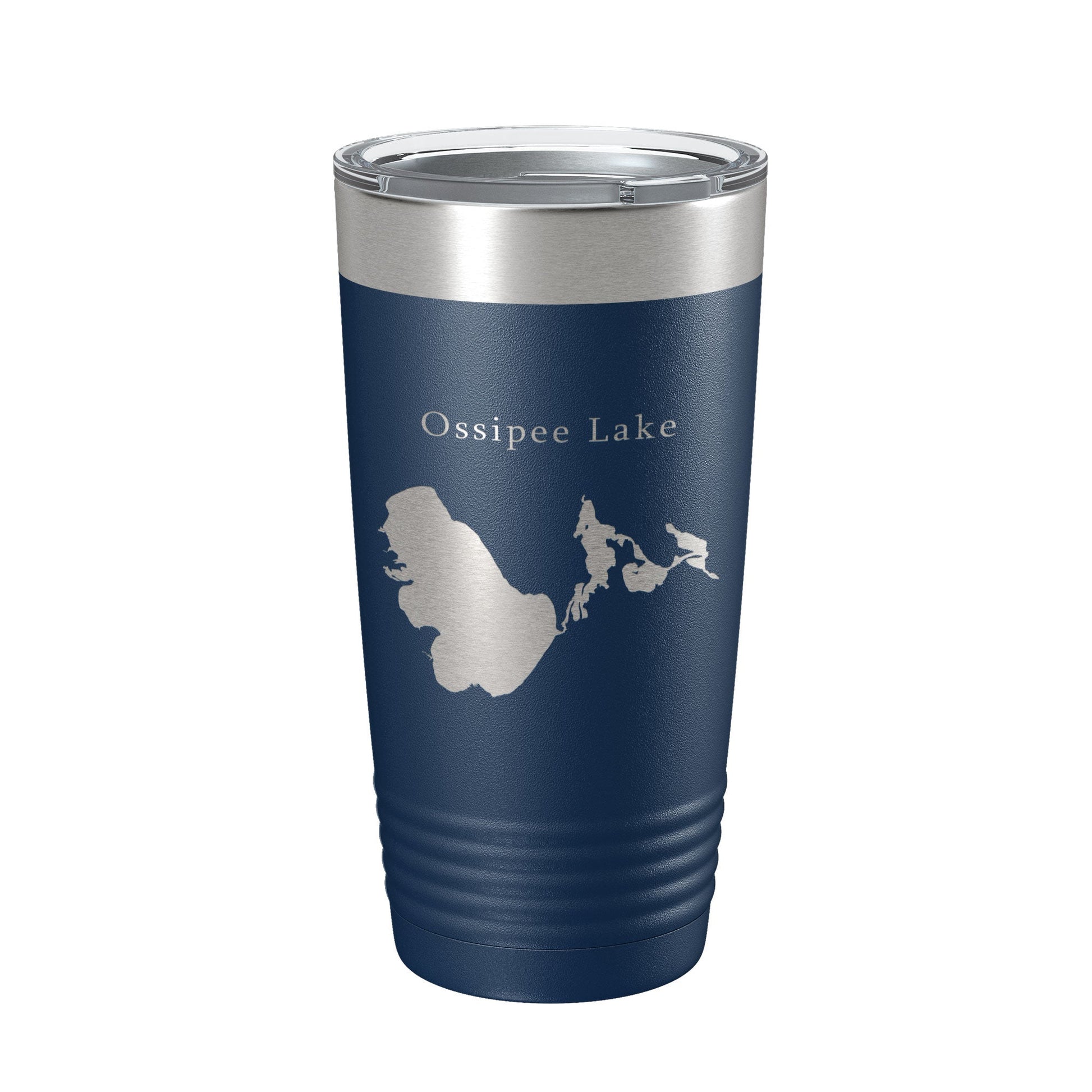 Ossipee Lake Map Tumbler Travel Mug Insulated Laser Engraved Coffee Cup New Hampshire 20 oz-2