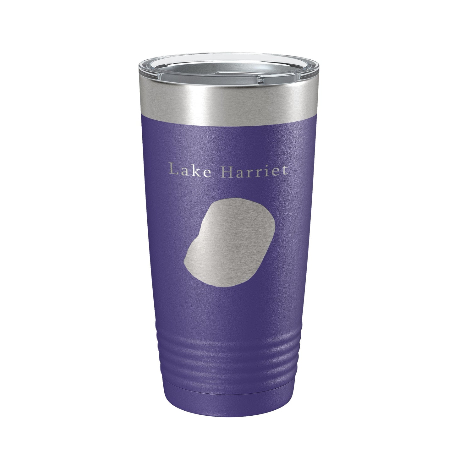 Lake Harriet Map Tumbler Travel Mug Insulated Laser Engraved Coffee Cup Minnesota 20 oz-15