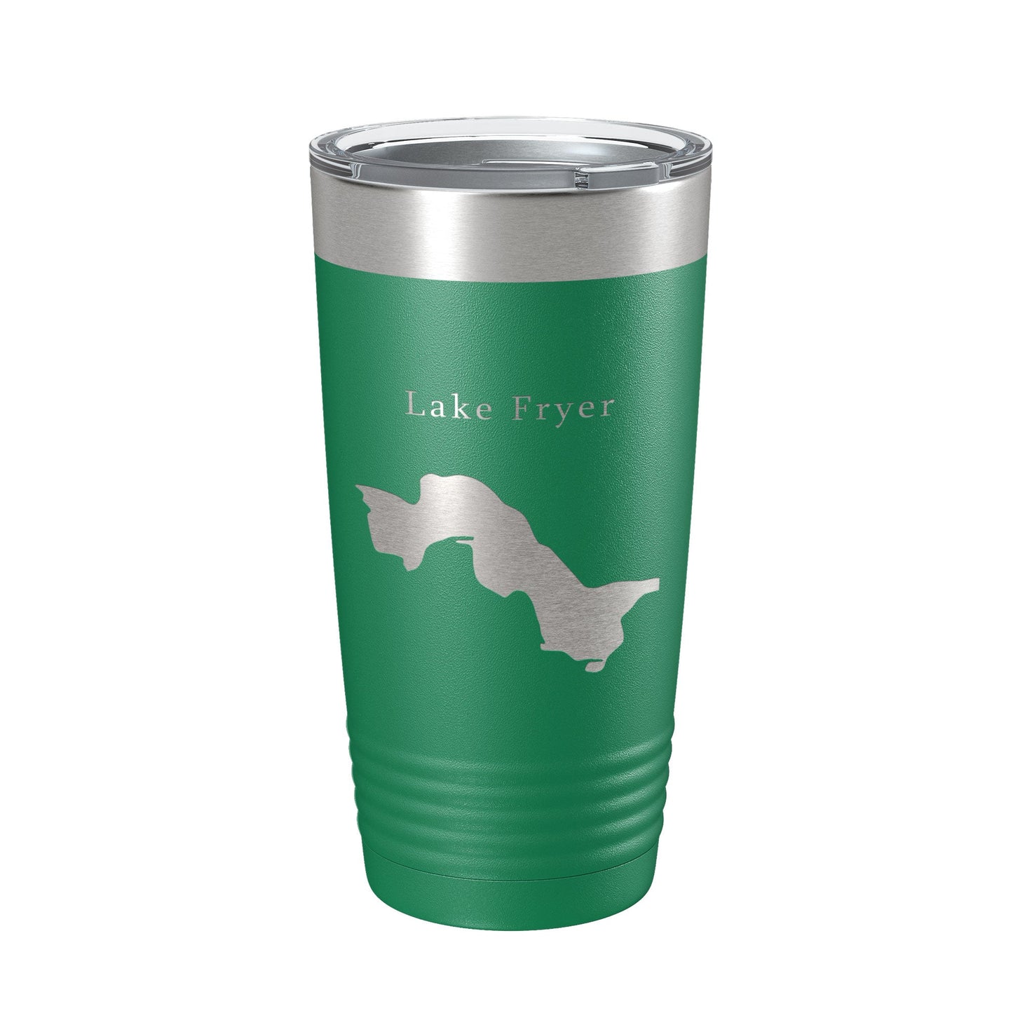 Lake Fryer Map Tumbler Travel Mug Insulated Laser Engraved Coffee Cup Texas 20 oz-9