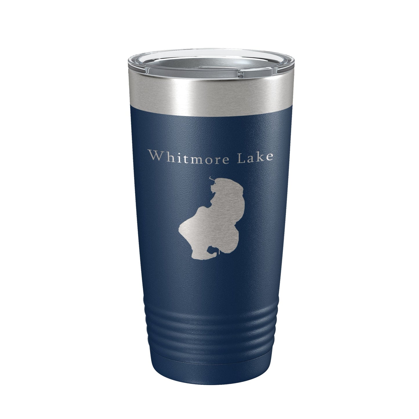 Whitmore Lake Map Tumbler Travel Mug Insulated Laser Engraved Coffee Cup Michigan 20 oz-8