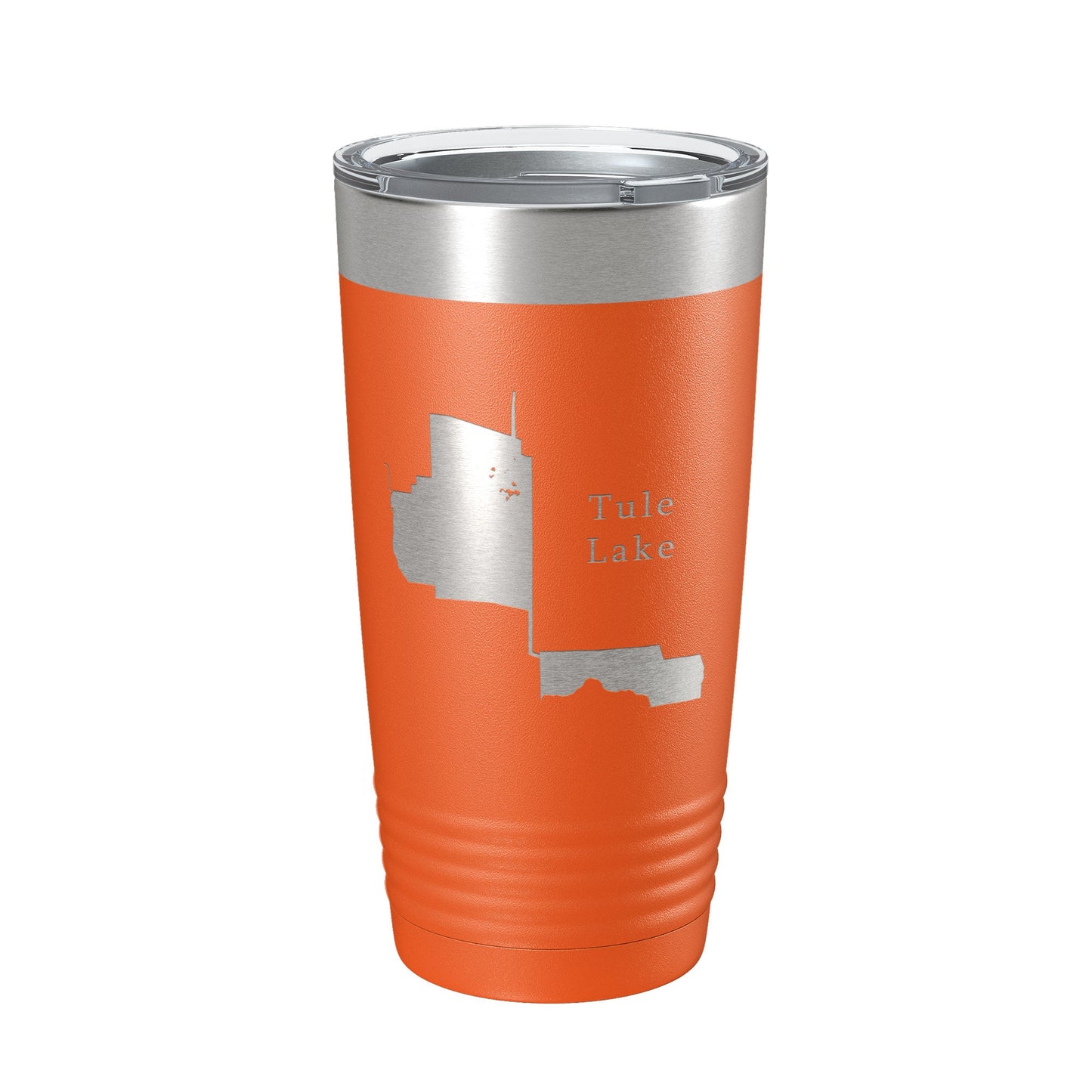 Tule Lake Map Tumbler Travel Mug Insulated Laser Engraved Coffee Cup California 20 oz-17