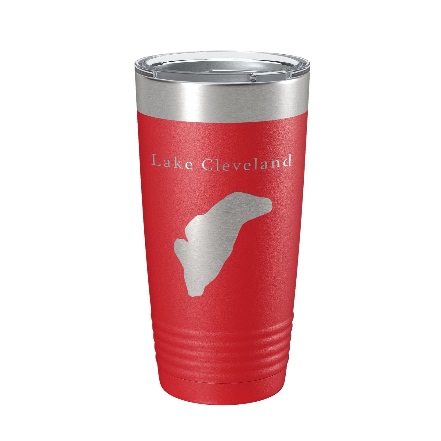 Lake Cleveland Map Tumbler Travel Mug Insulated Laser Engraved Coffee Cup Idaho 20 oz-10