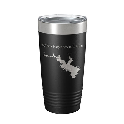 Whiskeytown Lake Map Tumbler Travel Mug Insulated Laser Engraved Coffee Cup California 20 oz-5