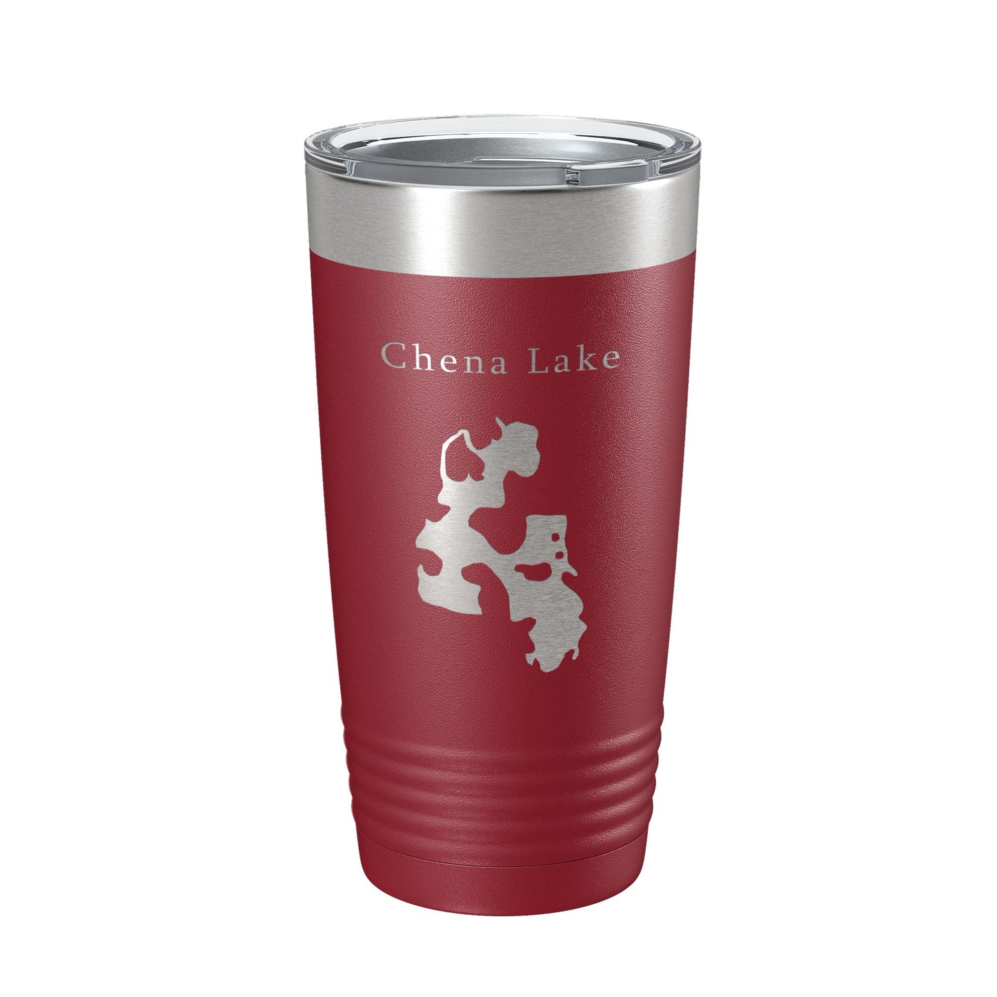 Chena Lake Map Tumbler Travel Mug Insulated Laser Engraved Coffee Cup Alaska 20 oz-18
