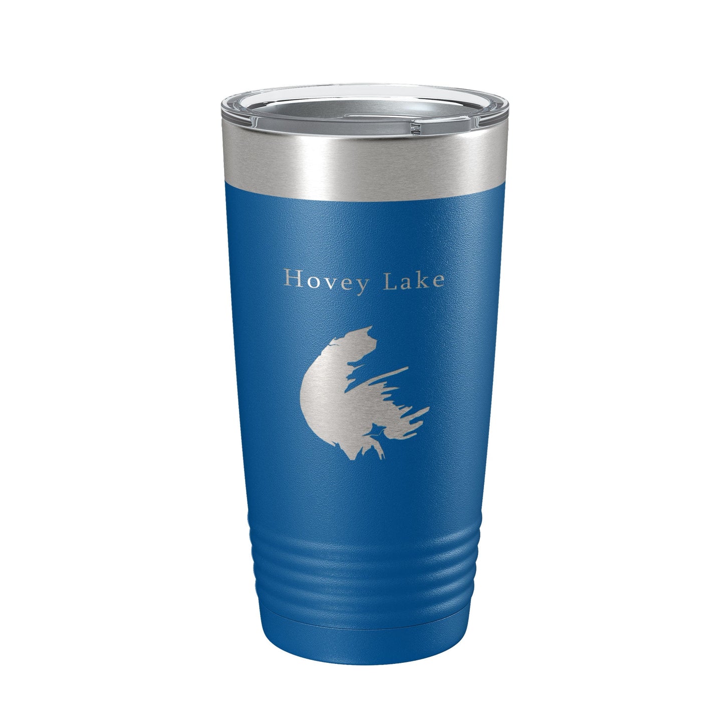 Hovey Lake Map Tumbler Travel Mug Insulated Laser Engraved Coffee Cup Ohio River Indiana 20 oz-6