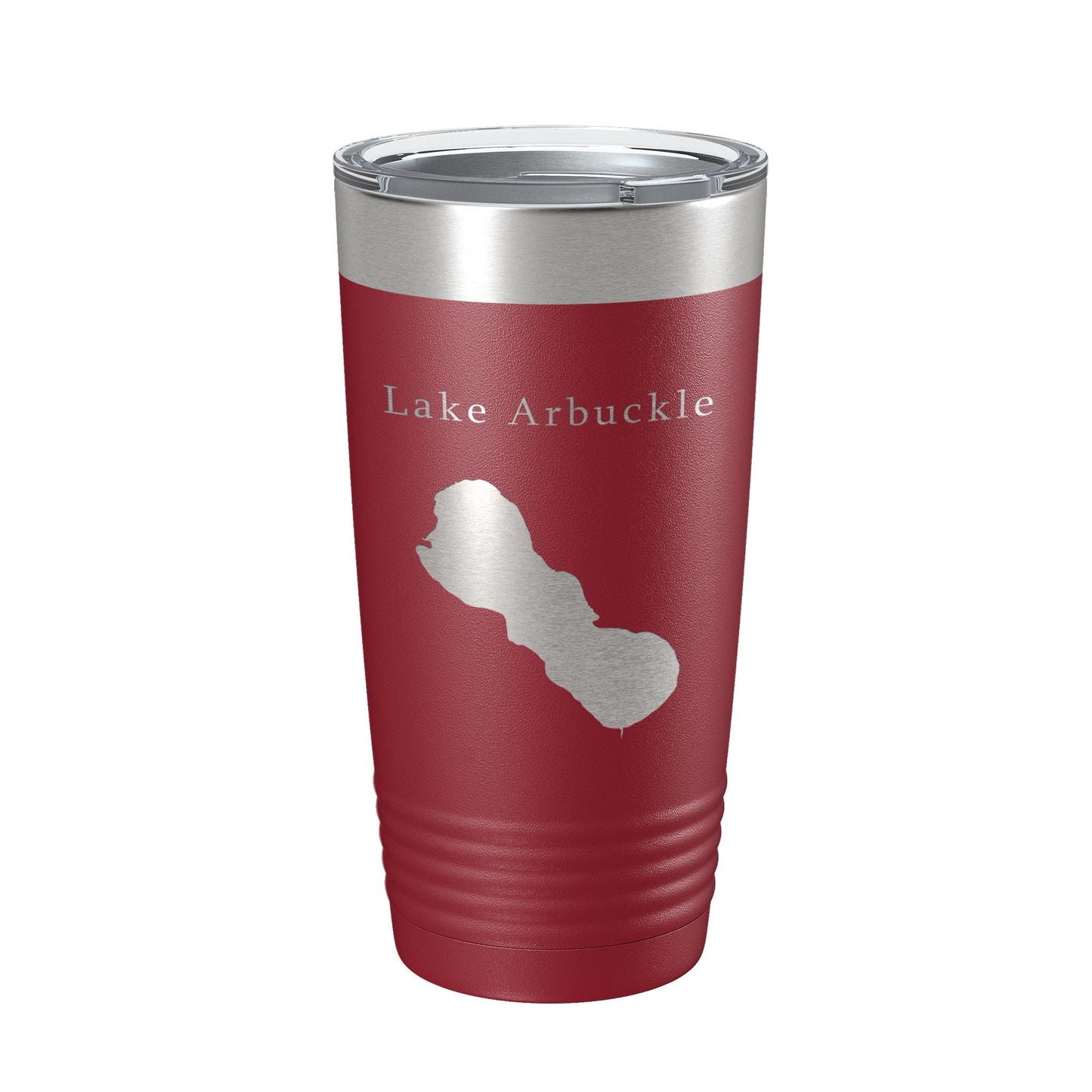 Lake Arbuckle Map Tumbler Travel Mug Insulated Laser Engraved Coffee Cup Florida 20 oz-18