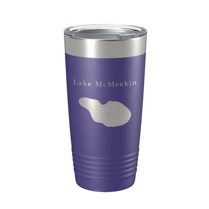 Lake McMeekin Map Tumbler Travel Mug Insulated Laser Engraved Coffee Cup Florida 20 oz-15