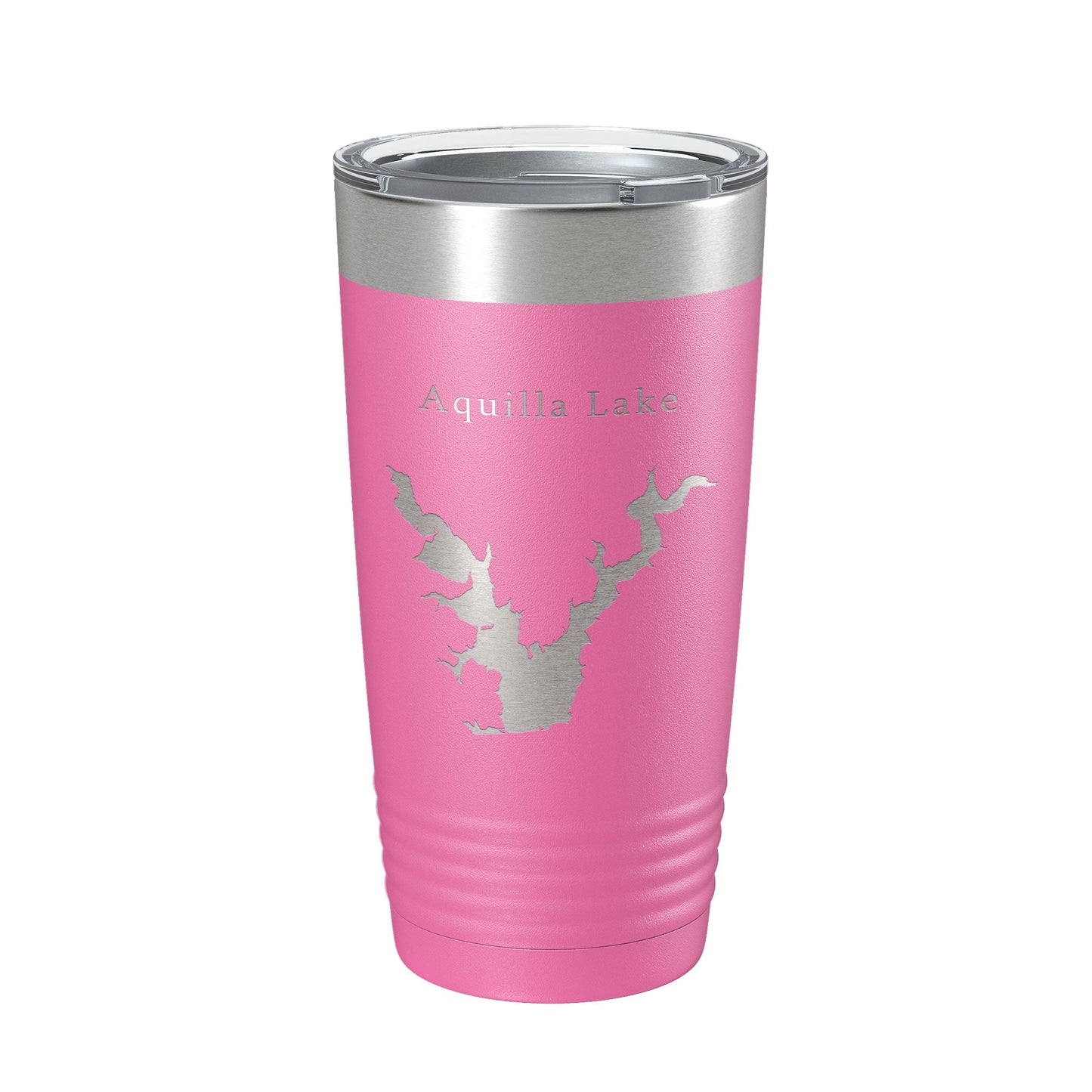 Aquilla Lake Map Tumbler Travel Mug Insulated Laser Engraved Coffee Cup Texas 20 oz-11