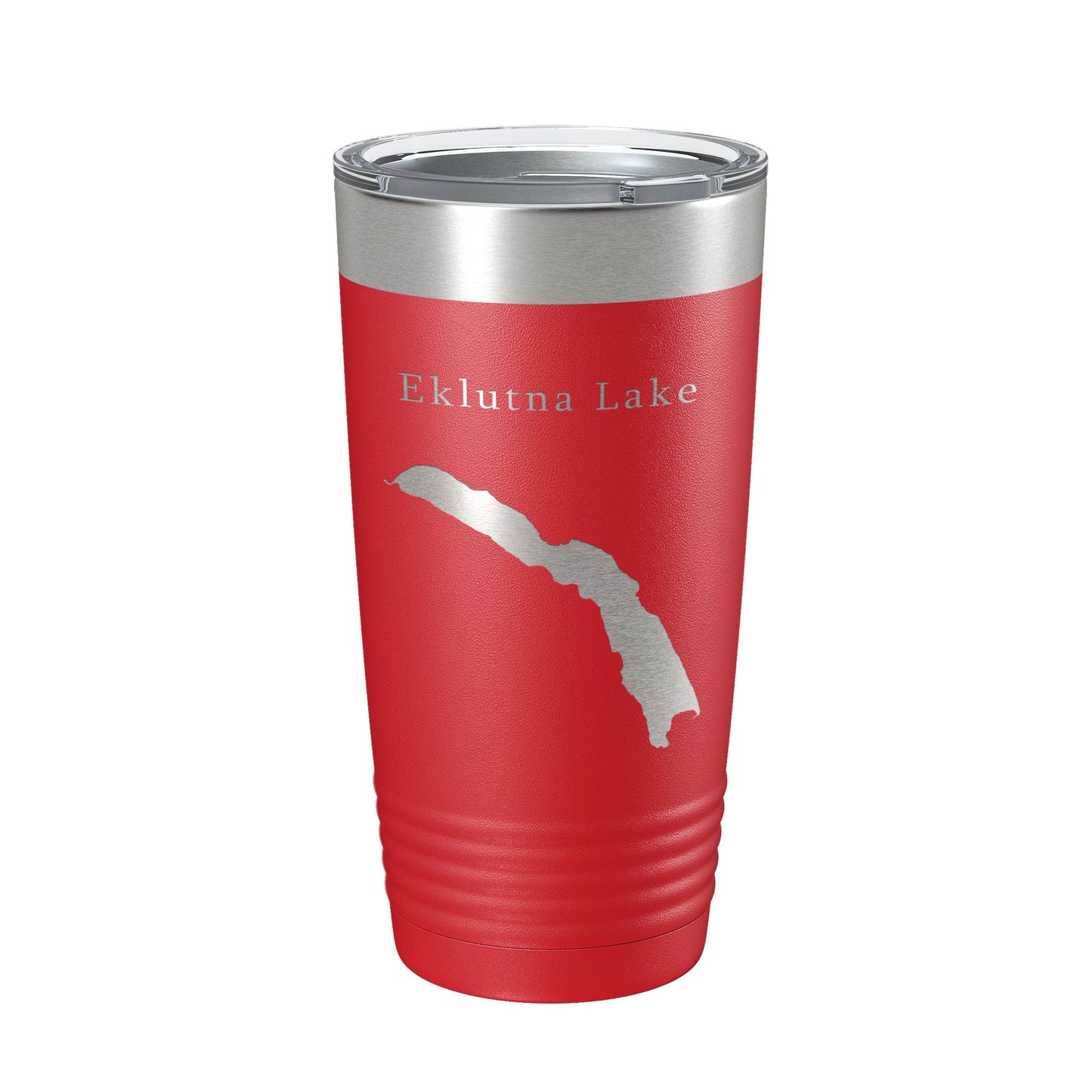 Eklutna Lake Map Tumbler Travel Mug Insulated Laser Engraved Coffee Cup Alaska 20 oz-10