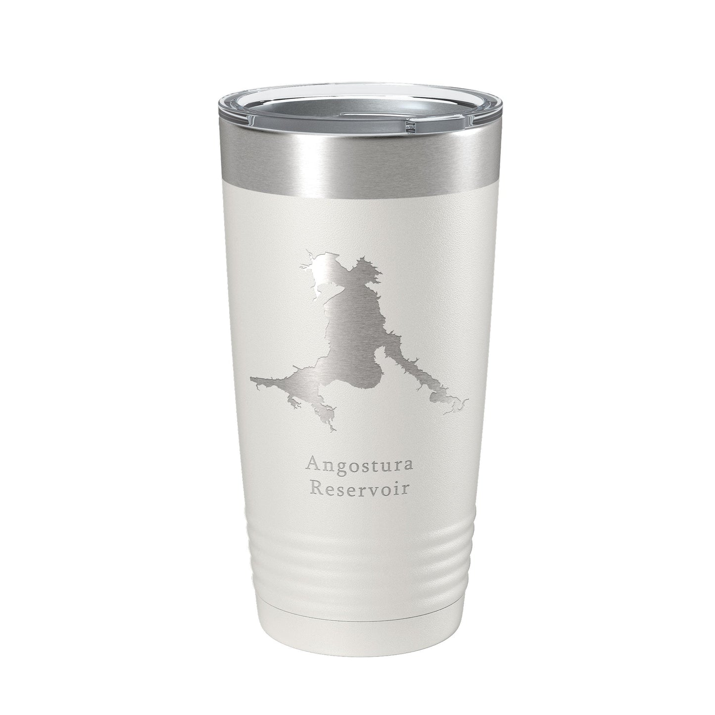 Angostura Reservoir Tumbler Lake Map Travel Mug Insulated Laser Engraved Coffee Cup South Dakota 20 oz-7