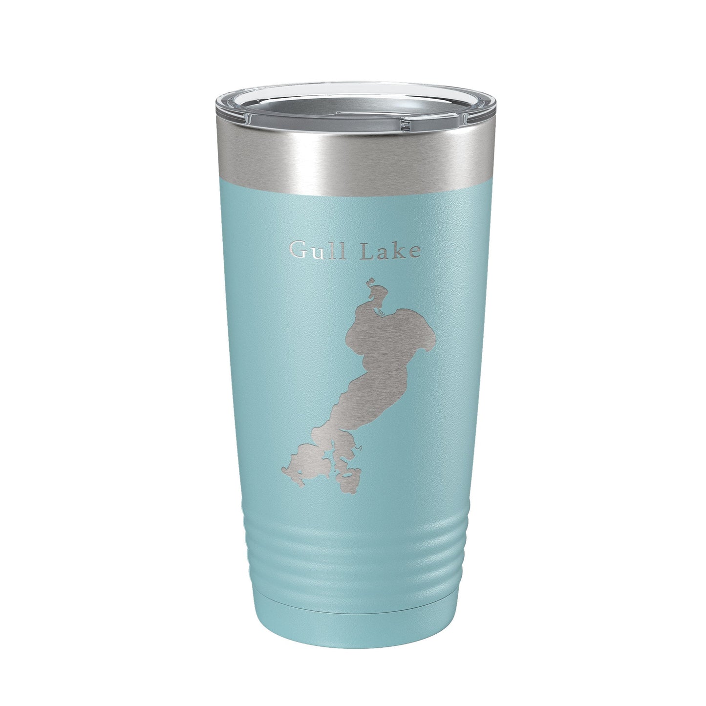 Gull Lake Map Tumbler Travel Mug Insulated Laser Engraved Coffee Cup Minnesota 20 oz-13