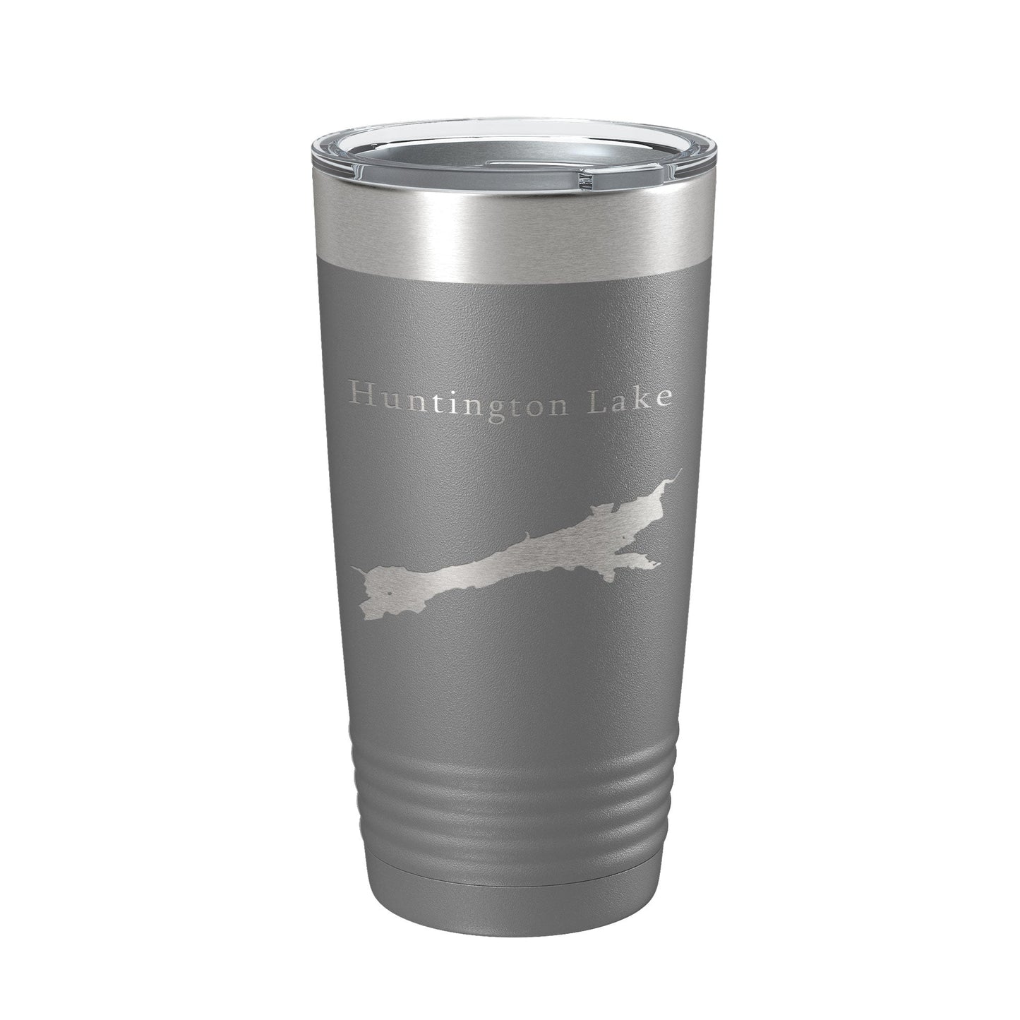 Huntington Lake Map Tumbler Travel Mug Insulated Laser Engraved Coffee Cup California 20 oz-16