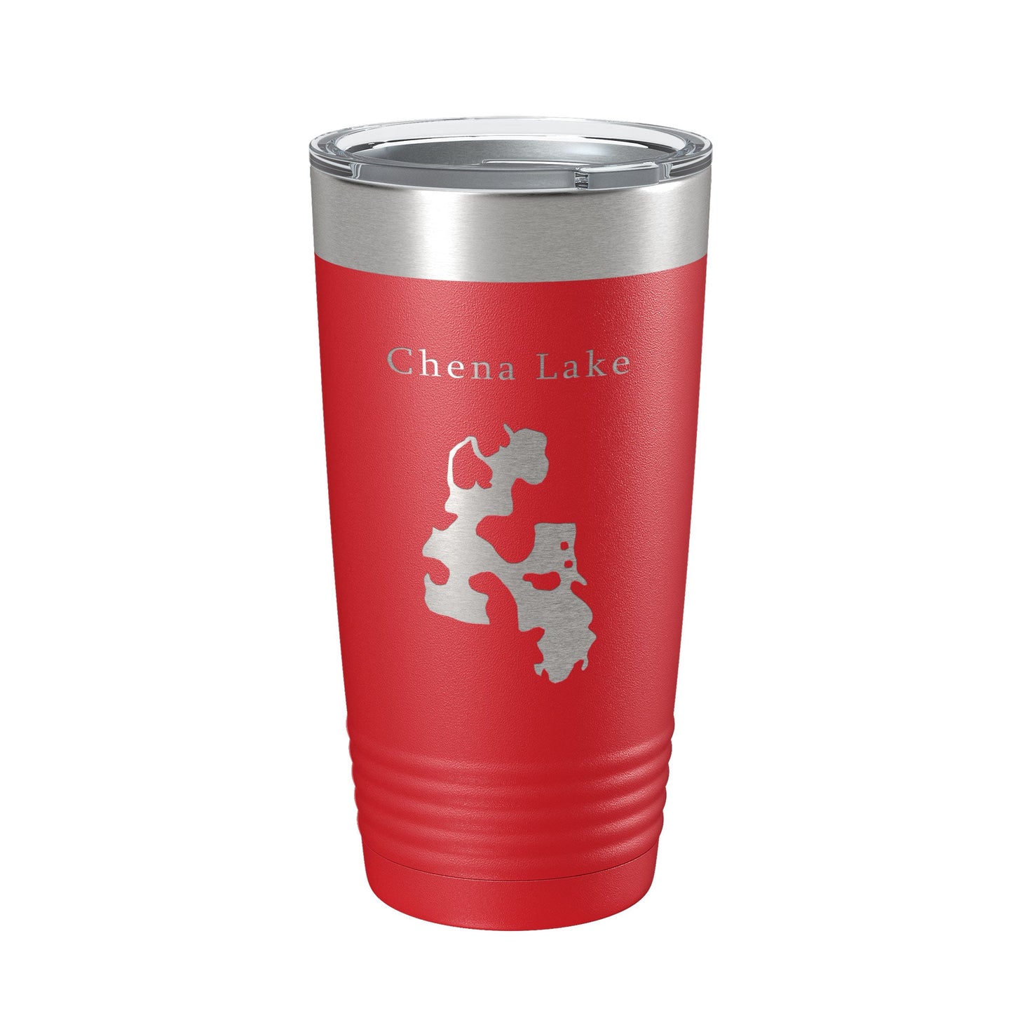 Chena Lake Map Tumbler Travel Mug Insulated Laser Engraved Coffee Cup Alaska 20 oz-10