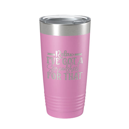Relax I've Got A Spreadsheet For That Tumbler Funny Travel Mug For CPA Tax Accountant Bookkeeper Gift Insulated Laser Engraved Coffee Cup 20 oz-14