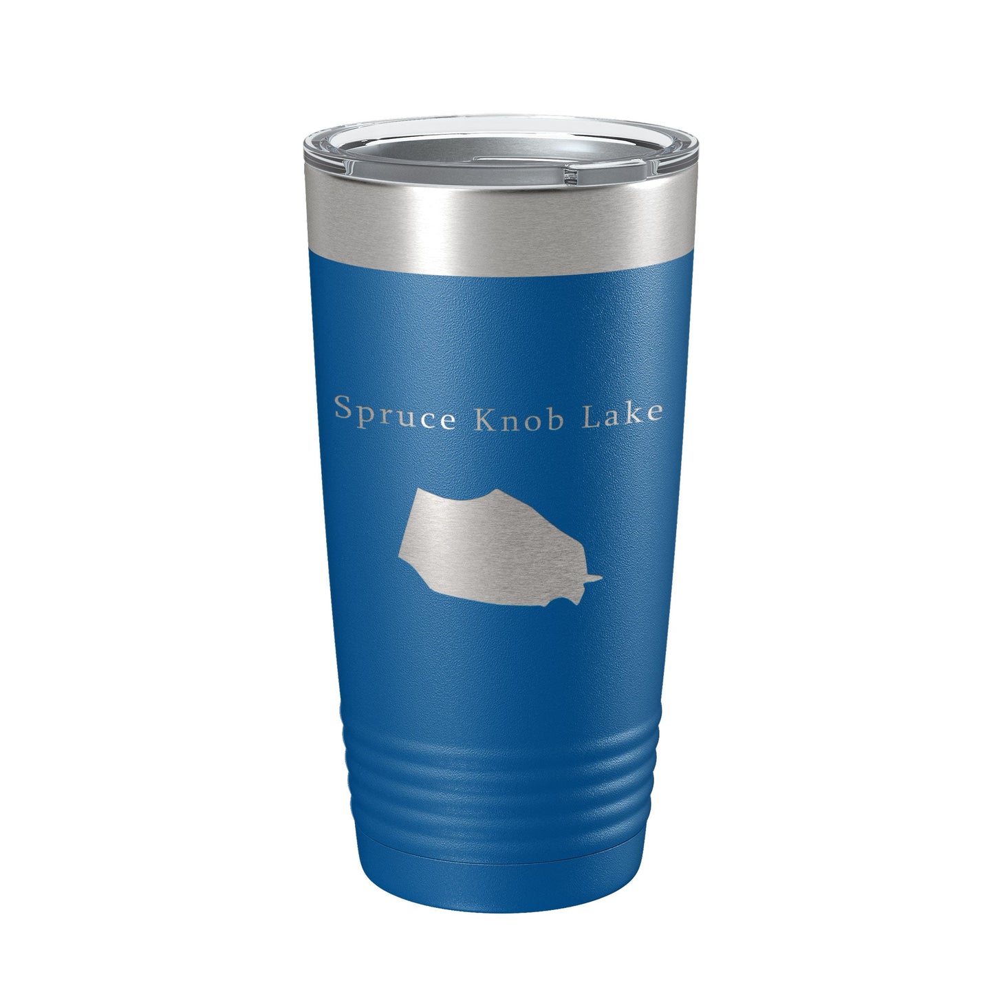 Spruce Knob Lake Map Tumbler Travel Mug Insulated Laser Engraved Coffee Cup West Virginia 20 oz-6