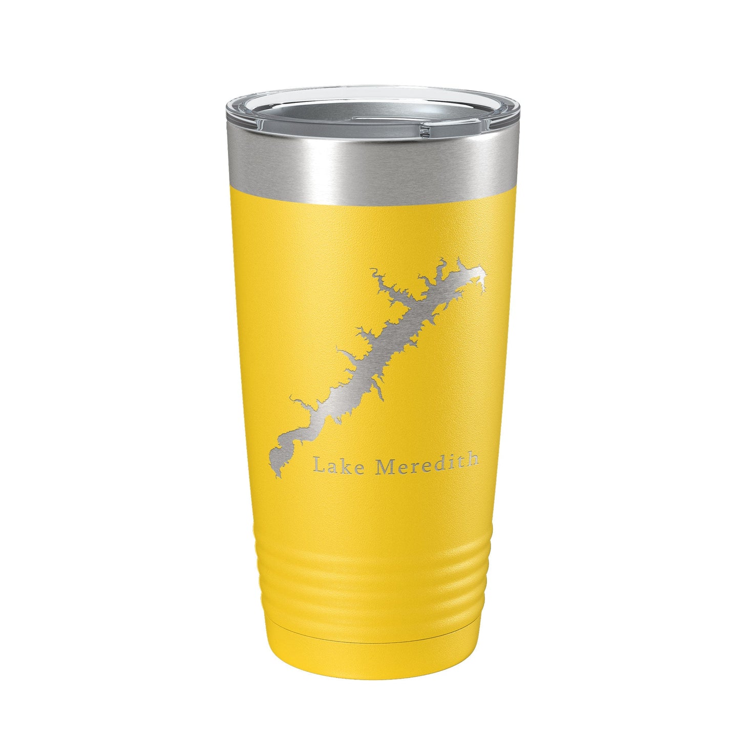 Lake Meredith Map Tumbler Travel Mug Insulated Laser Engraved Coffee Cup Texas 20 oz-4