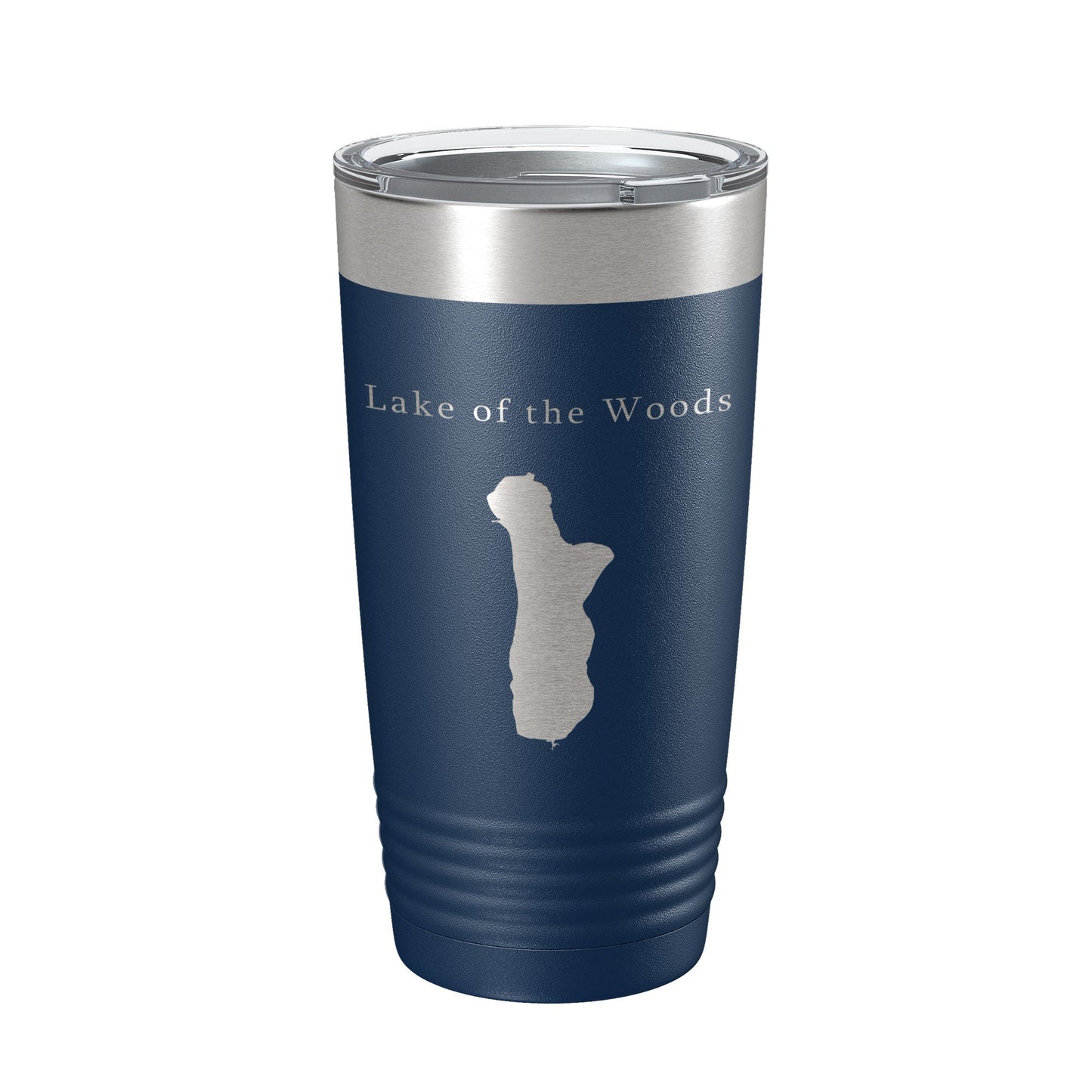 Lake of the Woods Map Tumbler Travel Mug Insulated Laser Engraved Coffee Cup Oregon 20 oz-2