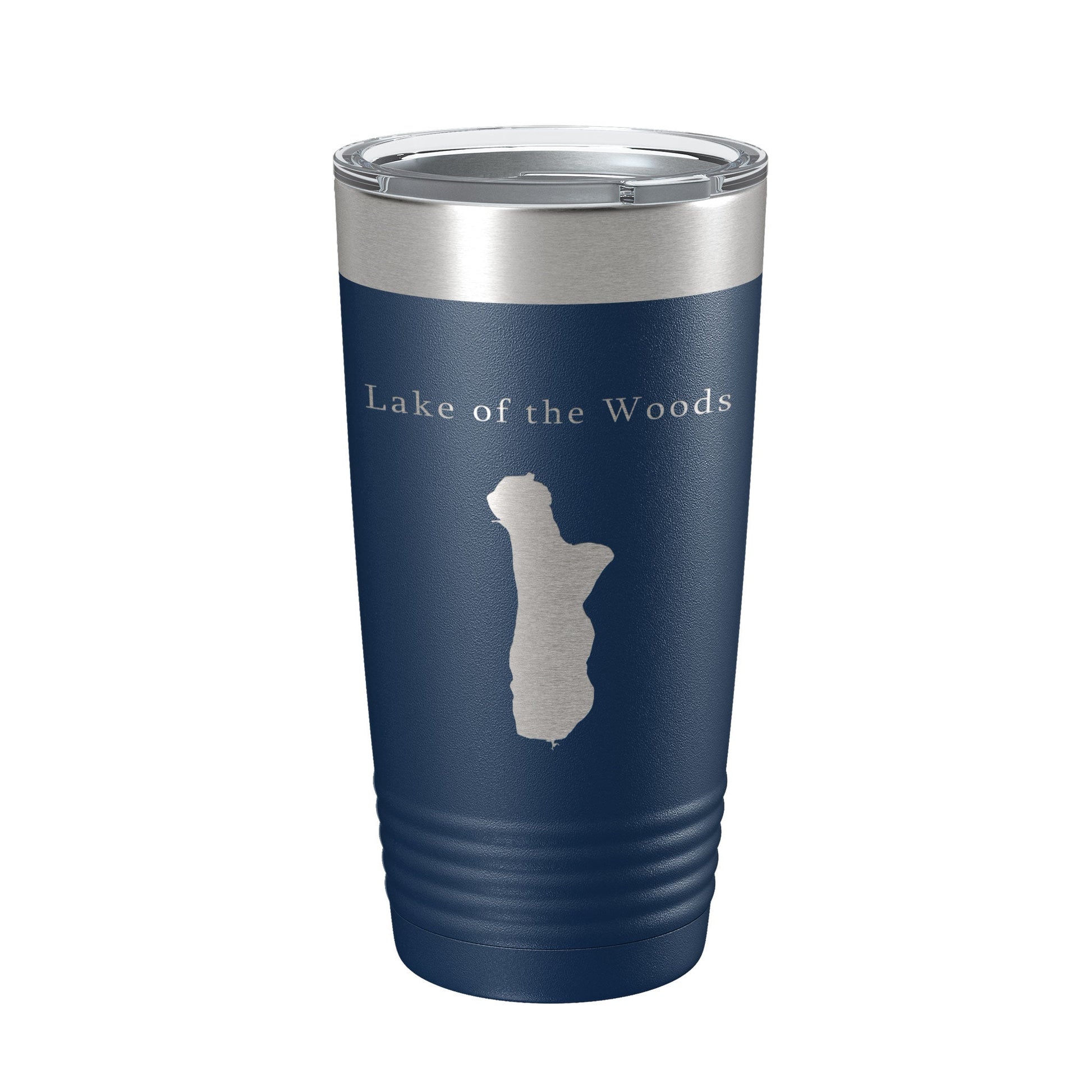 Lake of the Woods Map Tumbler Travel Mug Insulated Laser Engraved Coffee Cup Oregon 20 oz-2