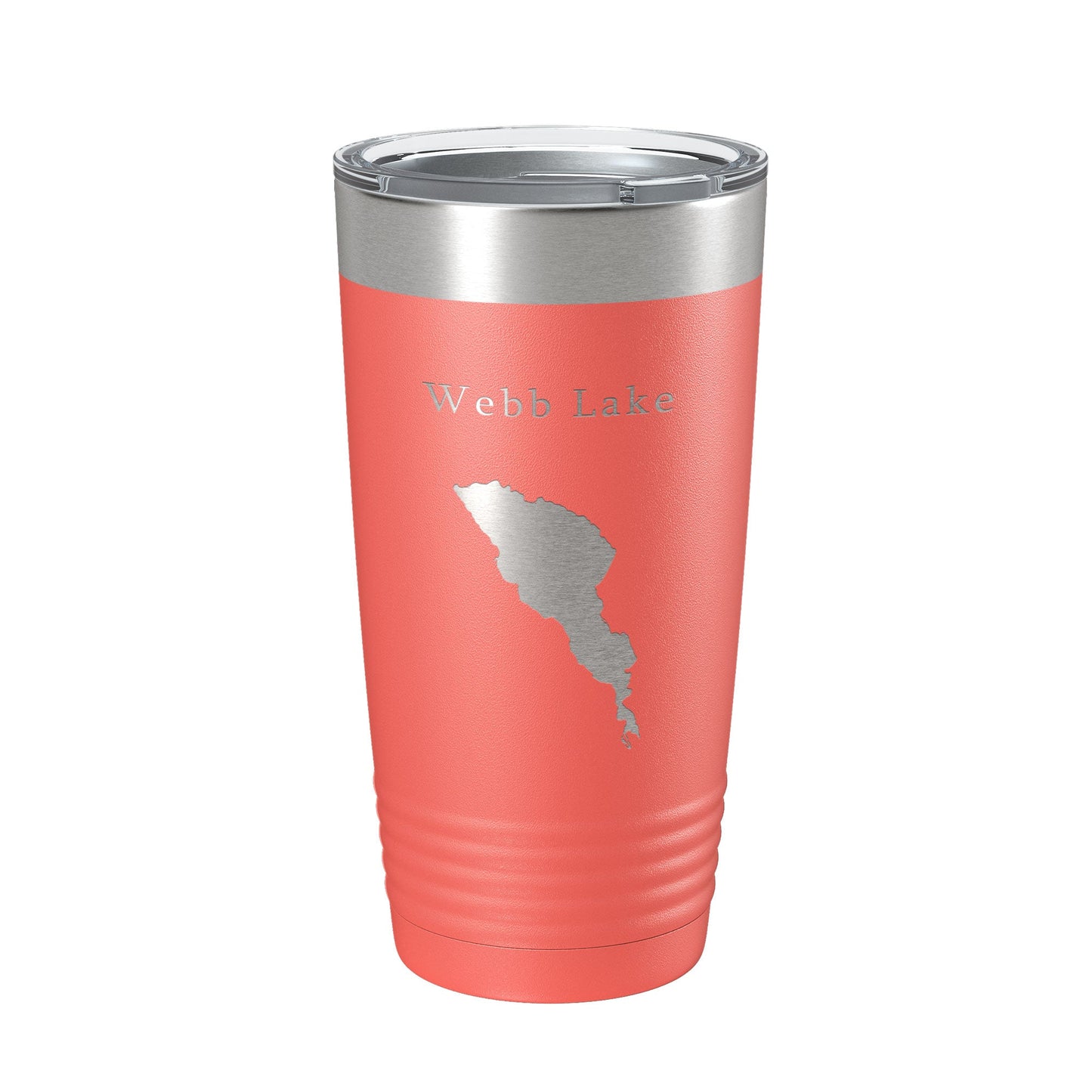 Webb Lake Map Tumbler Travel Mug Insulated Laser Engraved Coffee Cup Maine 20 oz-20