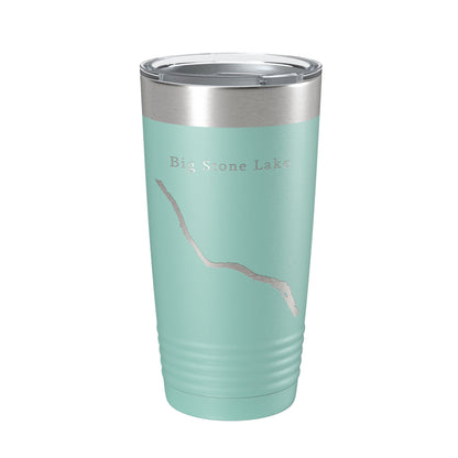 Big Stone Lake Map Tumbler Travel Mug Insulated Laser Engraved Coffee Cup South Dakota Minnesota 20 oz-12