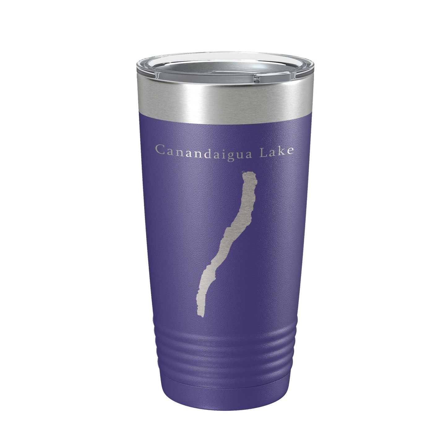 Canandaigua Lake Map Tumbler Travel Mug Insulated Laser Engraved Coffee Cup New York 20 oz-15