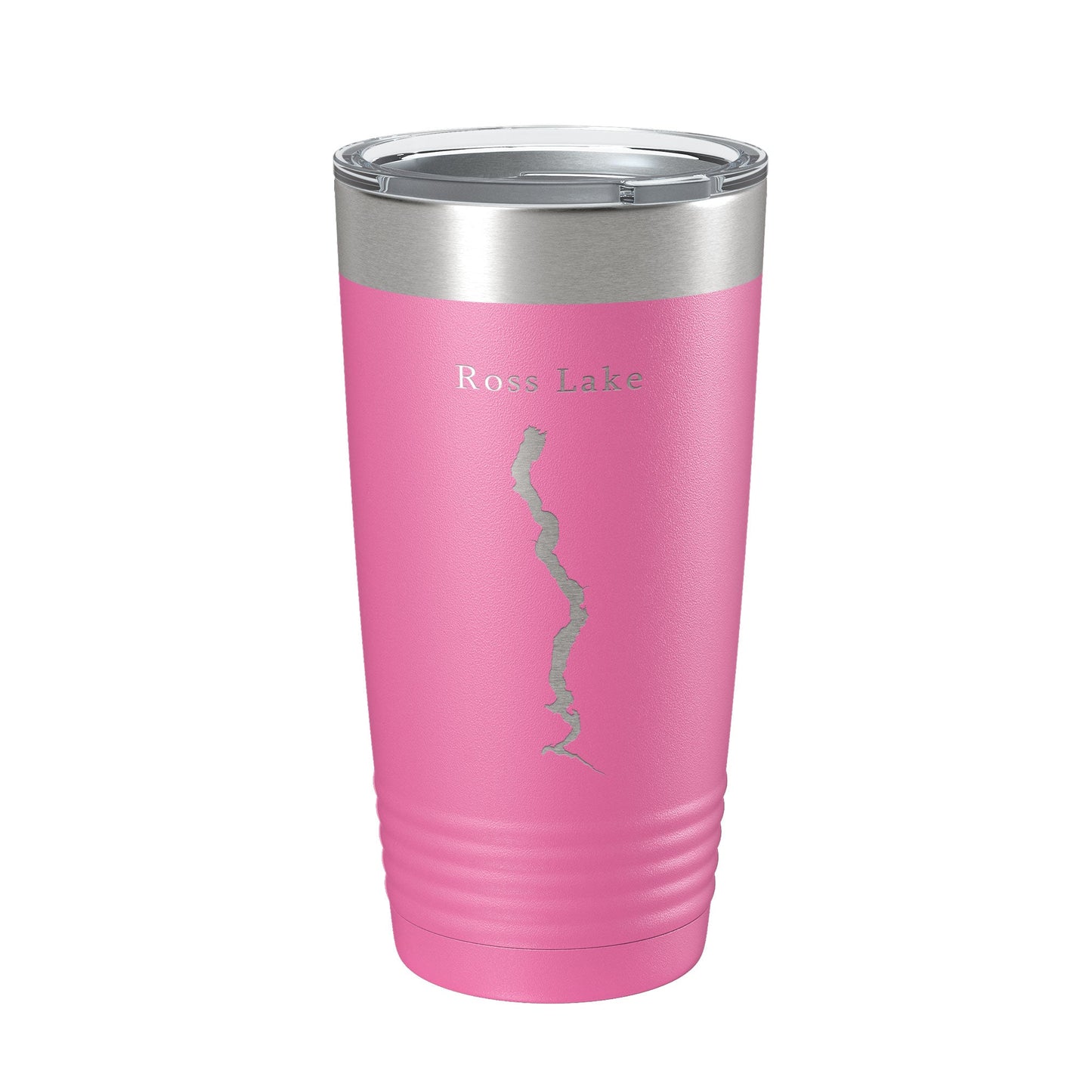 Ross Lake Map Tumbler Travel Mug Insulated Laser Engraved Coffee Cup Washington 20 oz-11