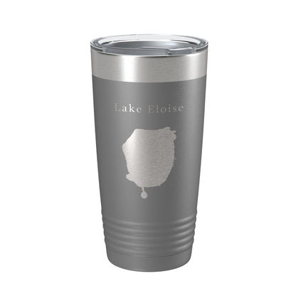 Lake Eloise Map Tumbler Travel Mug Insulated Laser Engraved Coffee Cup Florida 20 oz-16
