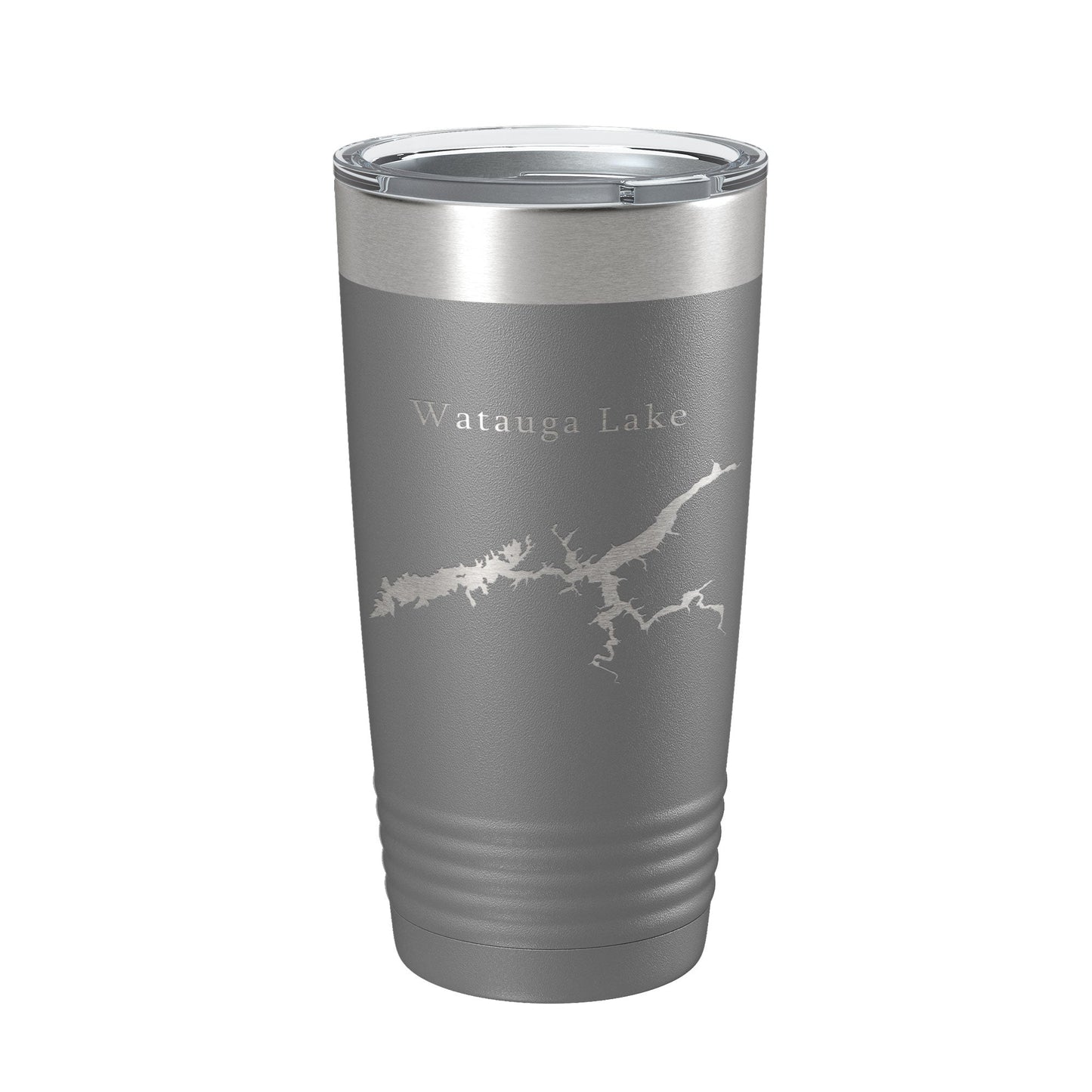 Watauga Lake Map Tumbler Travel Mug Insulated Laser Engraved Coffee Cup Tennessee 20 oz-16