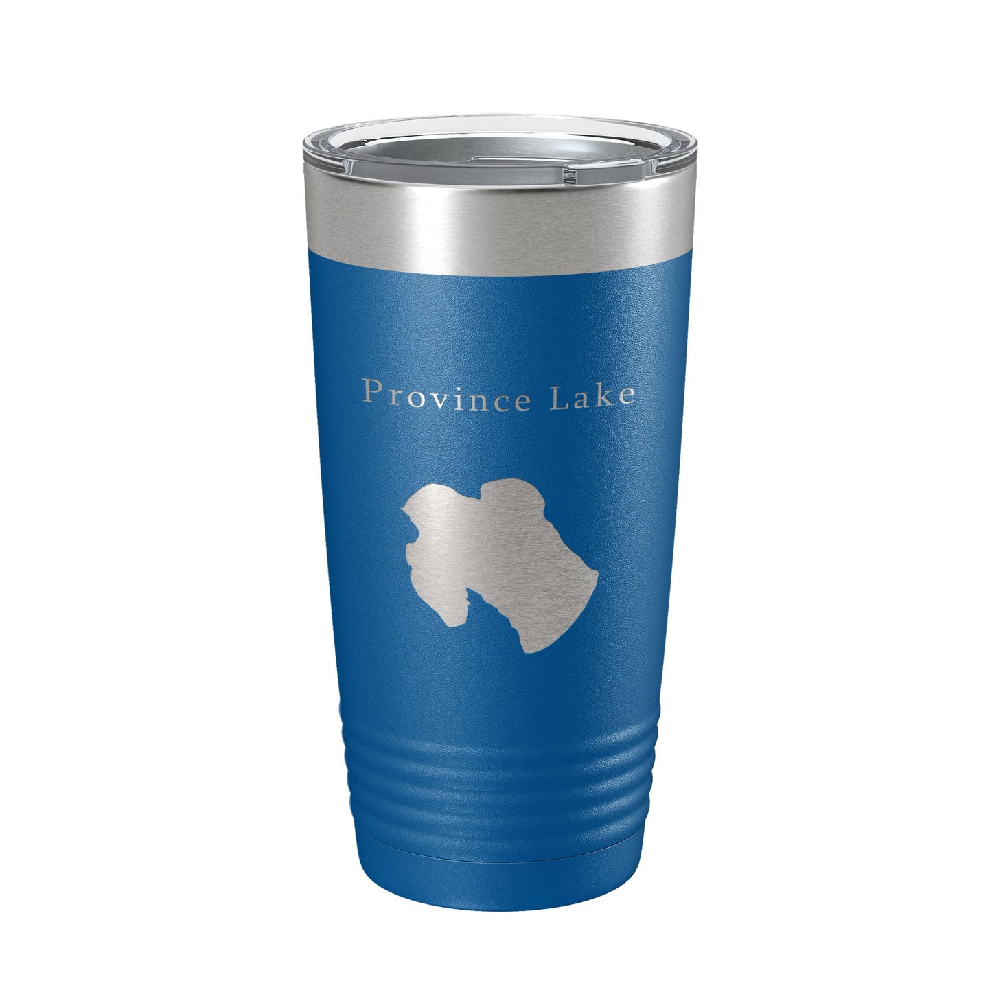 Province Lake Map Tumbler Travel Mug Insulated Laser Engraved Coffee Cup Maine 20 oz-6
